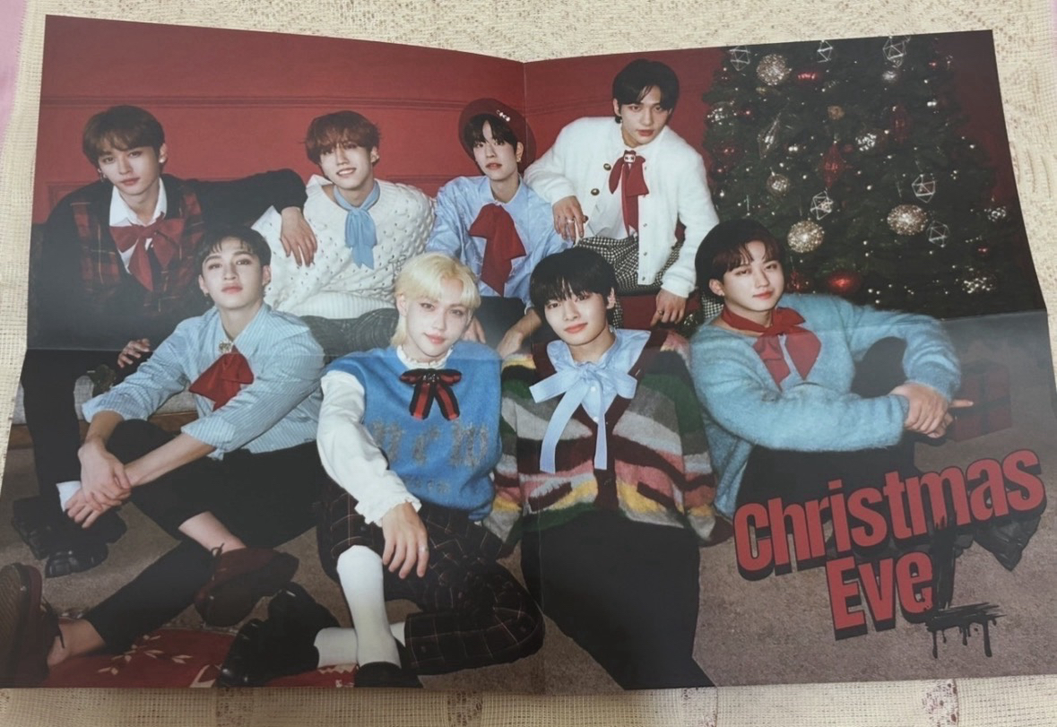 聖誕專折疊海報