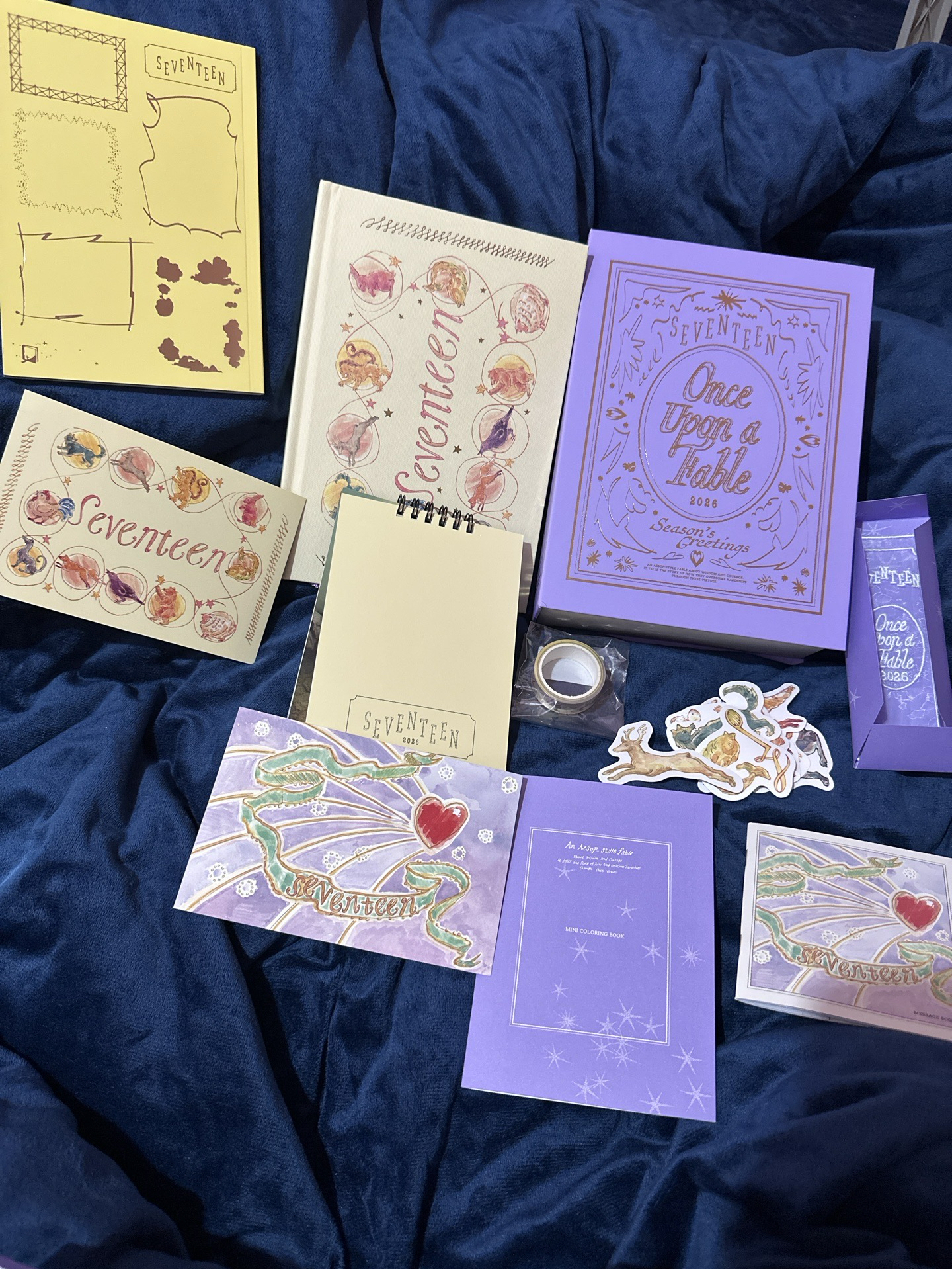 seventeen 2026 年曆 固配