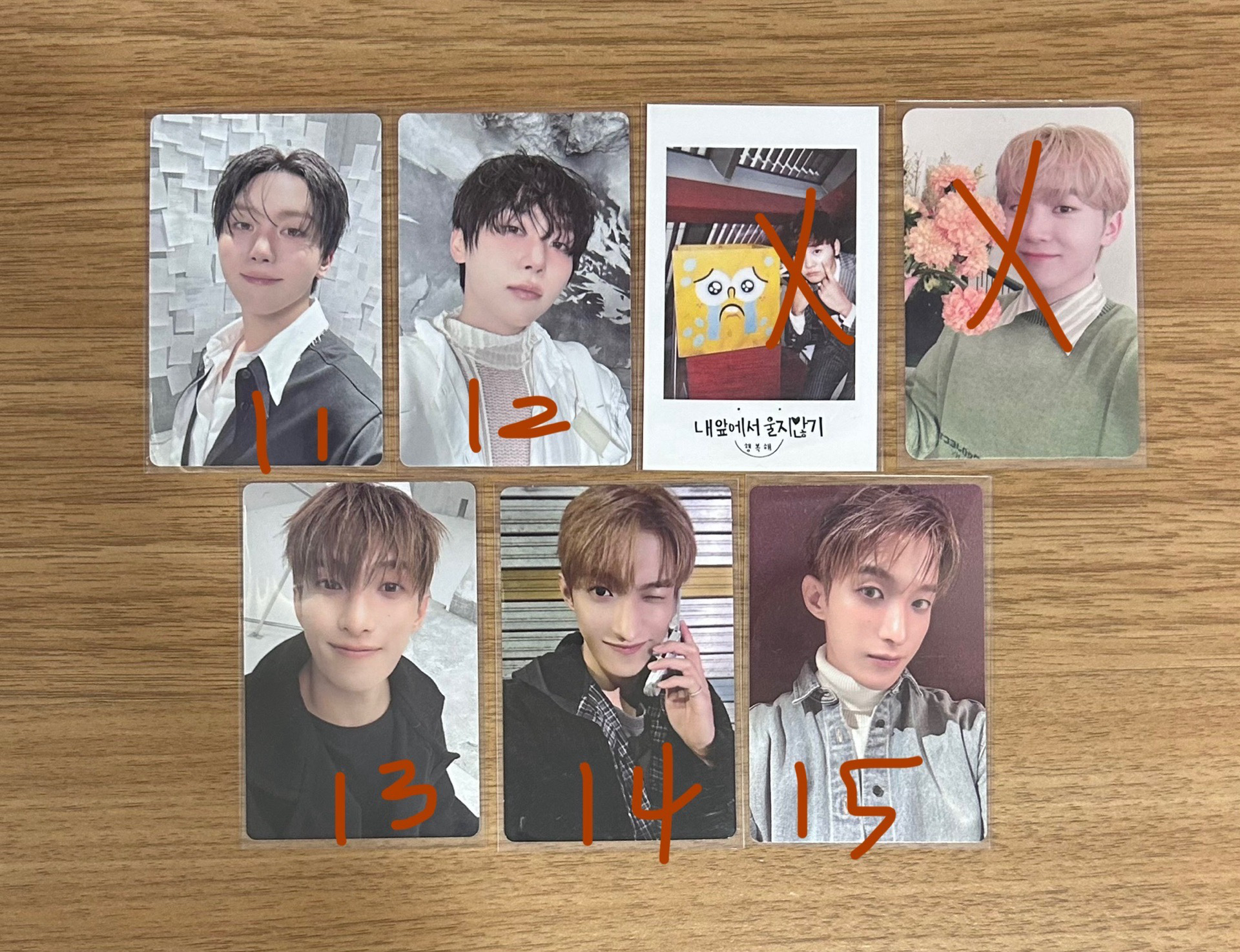 便宜賣svt小卡 最低20/1！！！