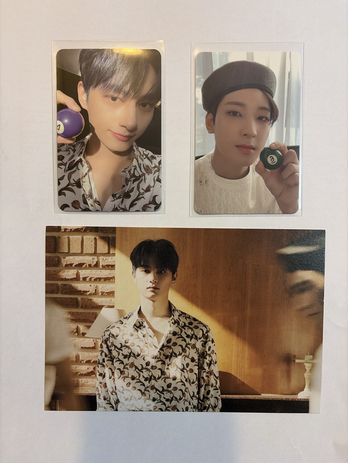 your choice撞球卡 圓、俊