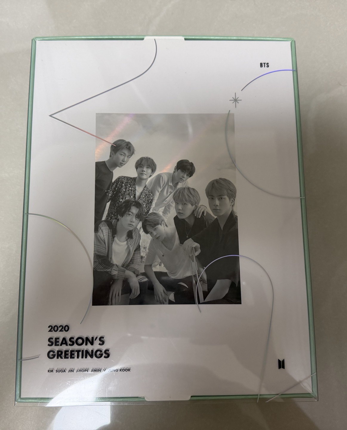 SG年曆 2020年 桌曆組（旻變化卡）