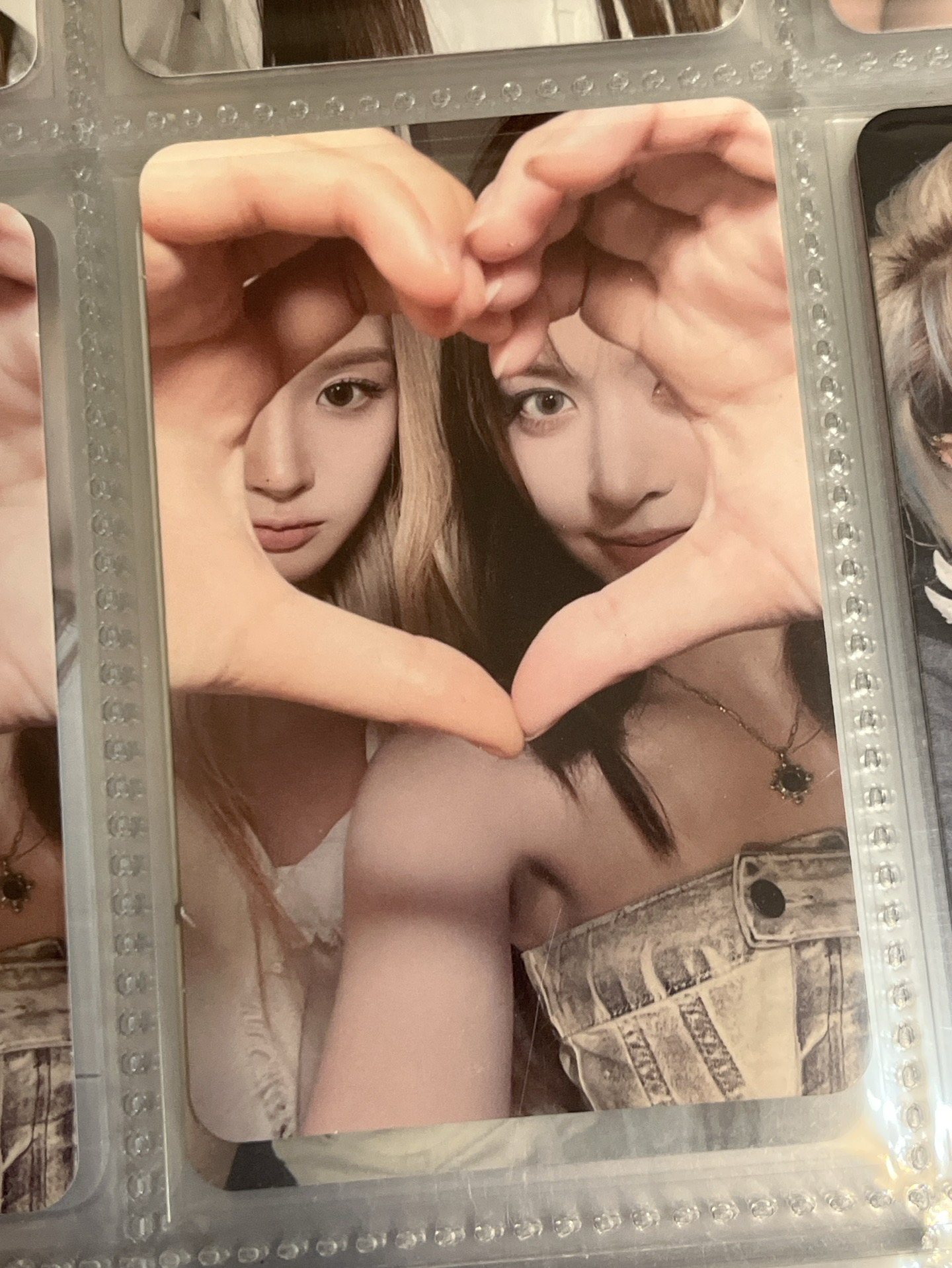 NMIXX比心雙人卡