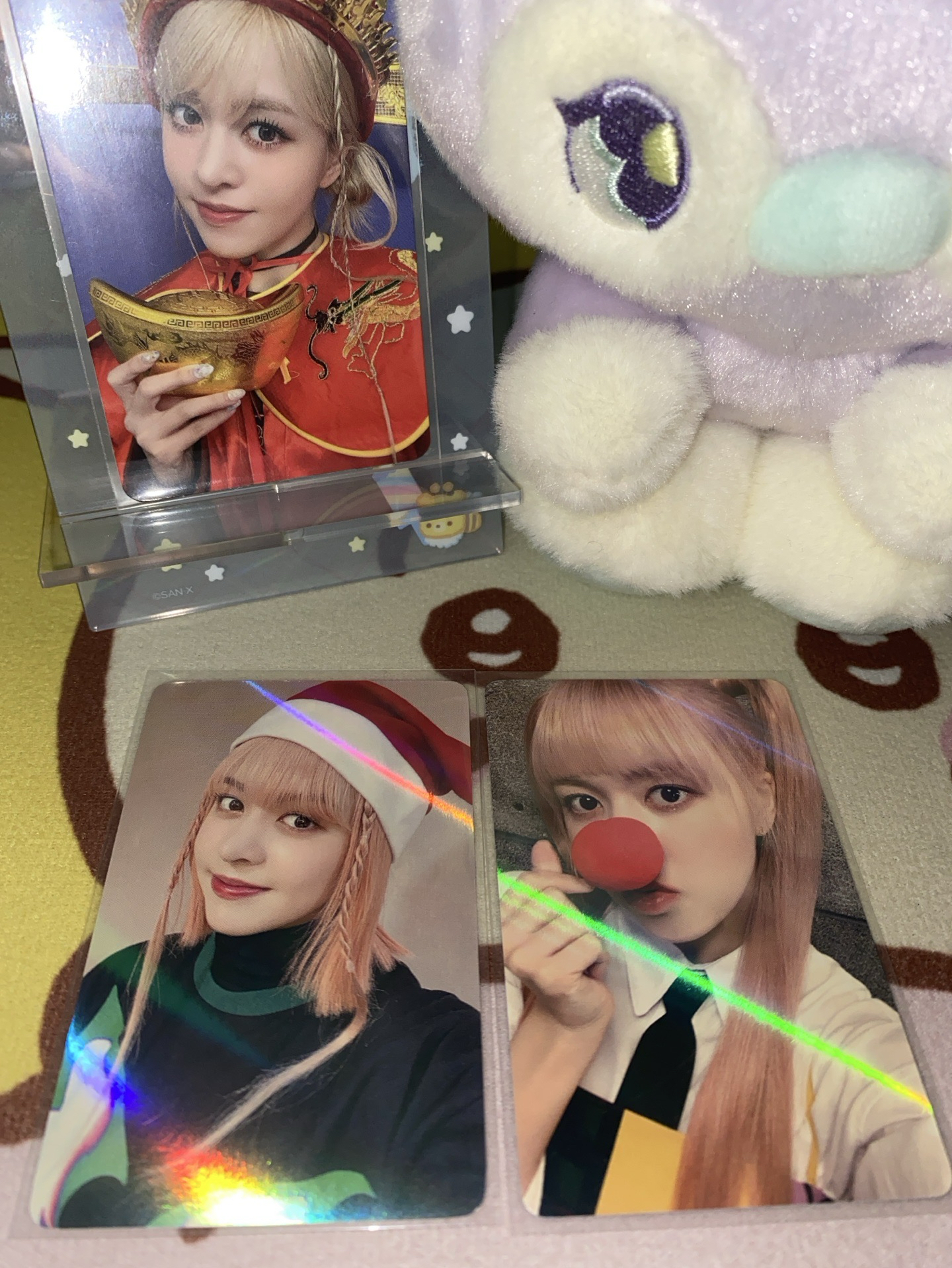 ms5.0線下簽售卡聖誕老人與ms5.0線上簽售卡麋鹿