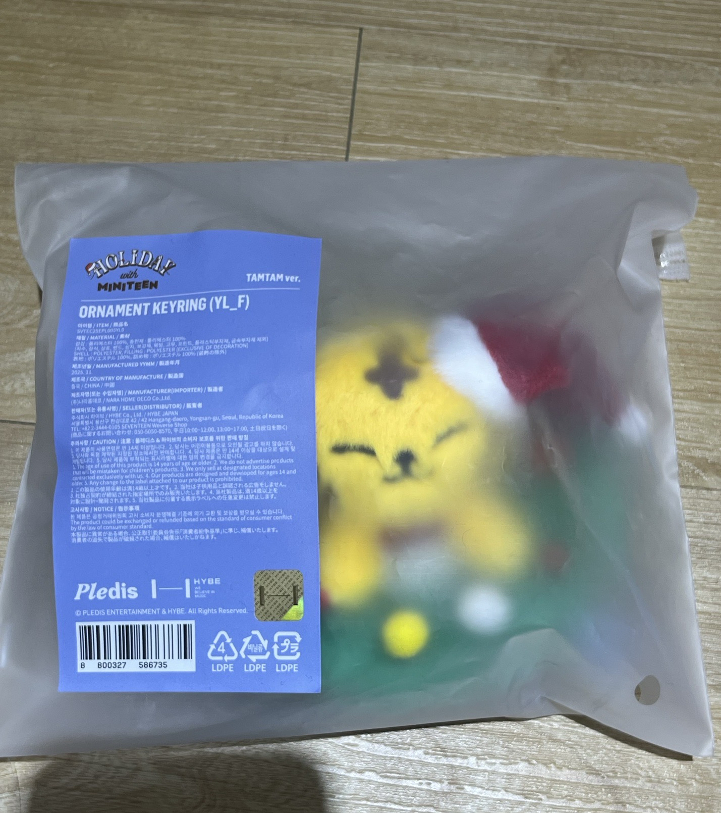 miniteen 聖誕花圈 眈眈 順榮 hoshi