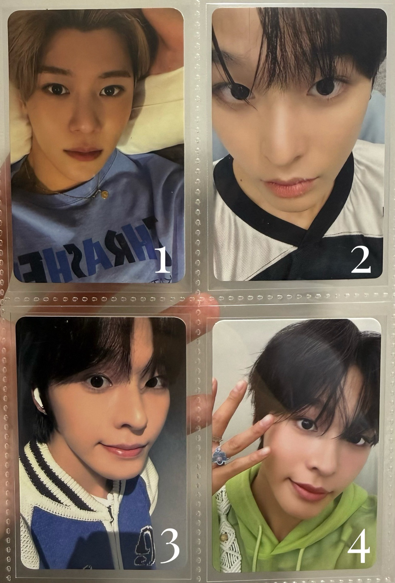 NCT WISH sion/ riku 小卡