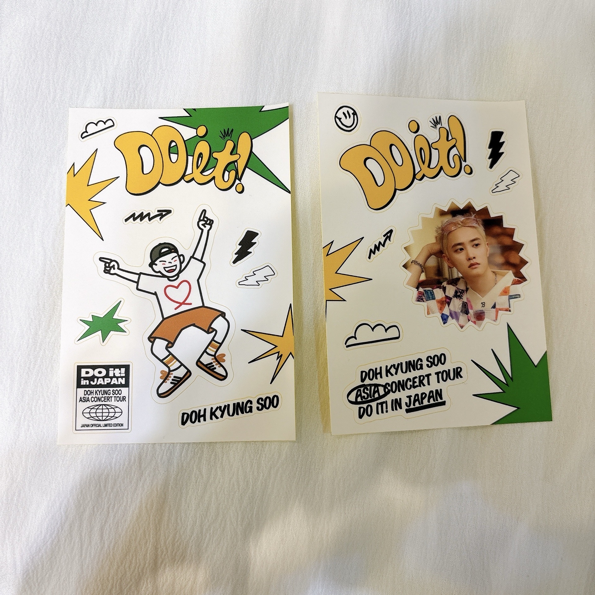 都敬秀（D.O.) DO it! 日本場 貼紙（兩張不拆）