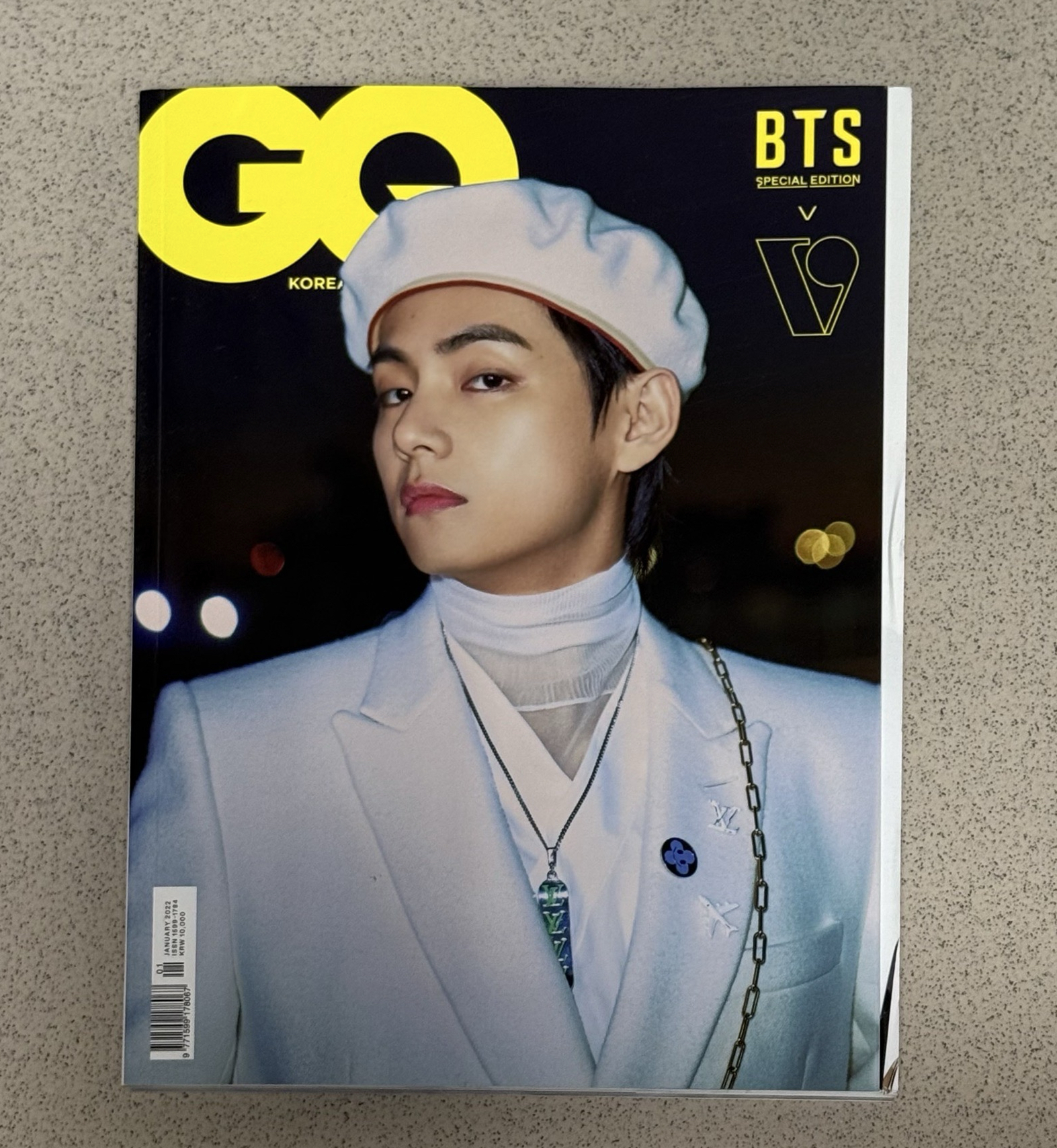 金泰亨 GQ雜誌 專卡