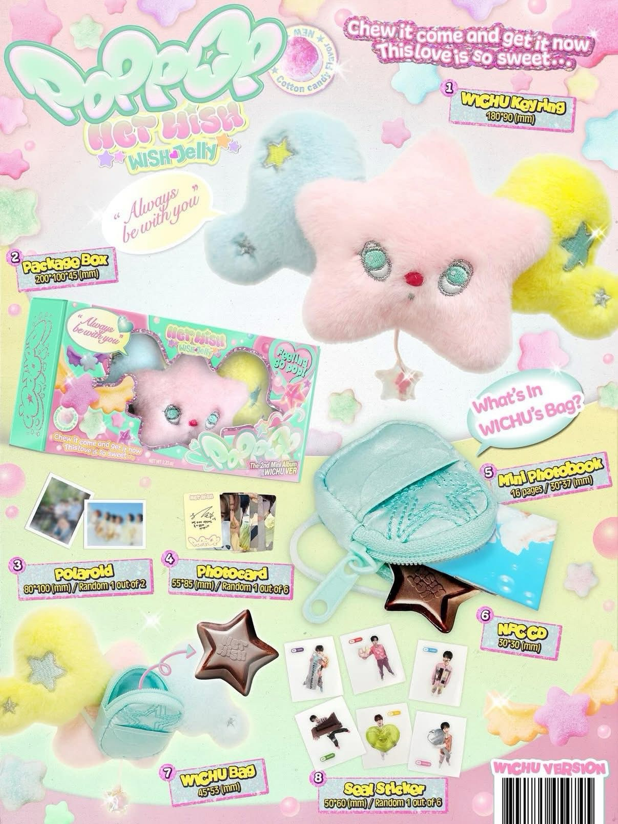 NCT WISH popchu riku全專僅拆