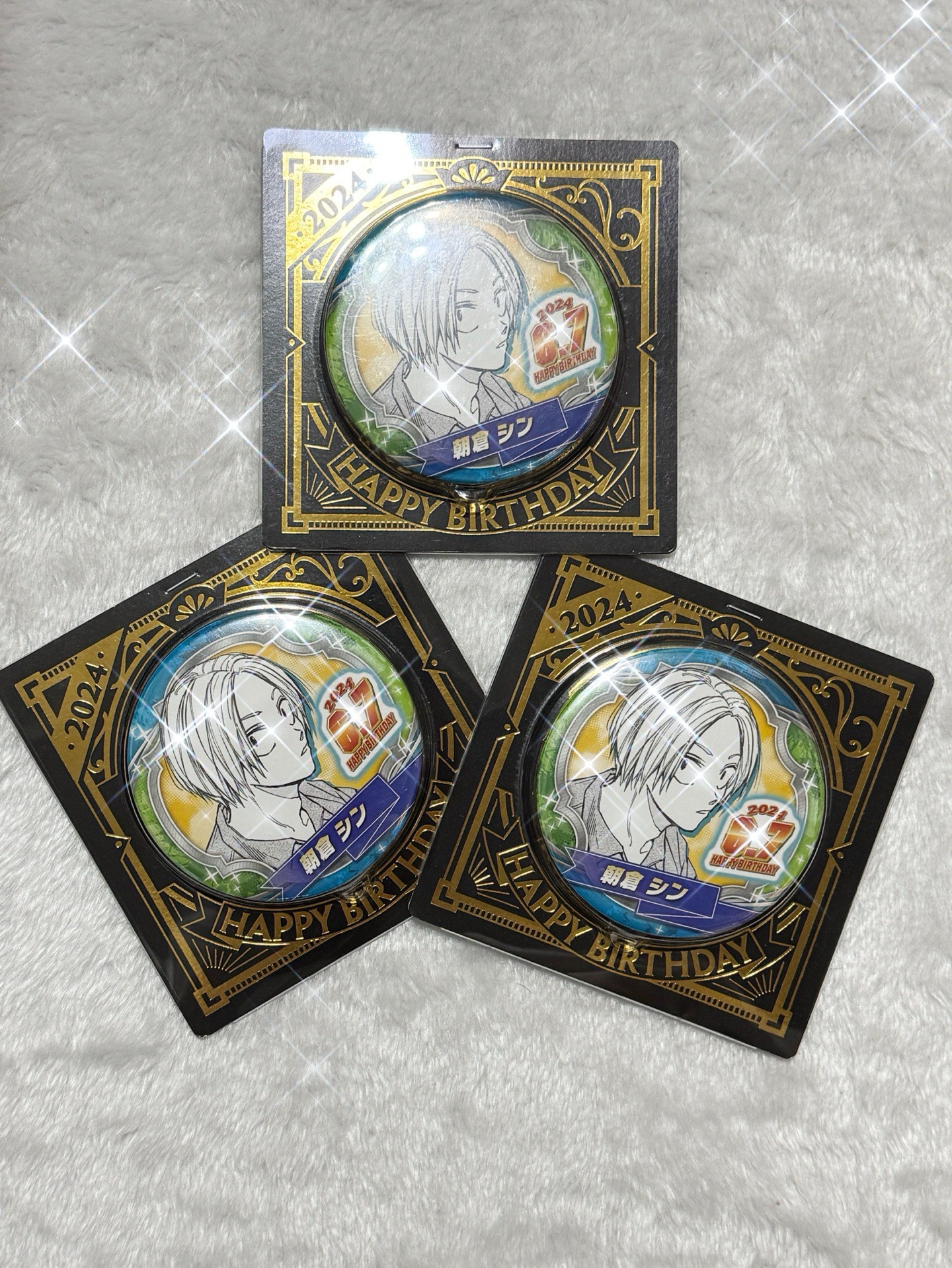 JUMP SHOP 朝倉新2024生日徽章