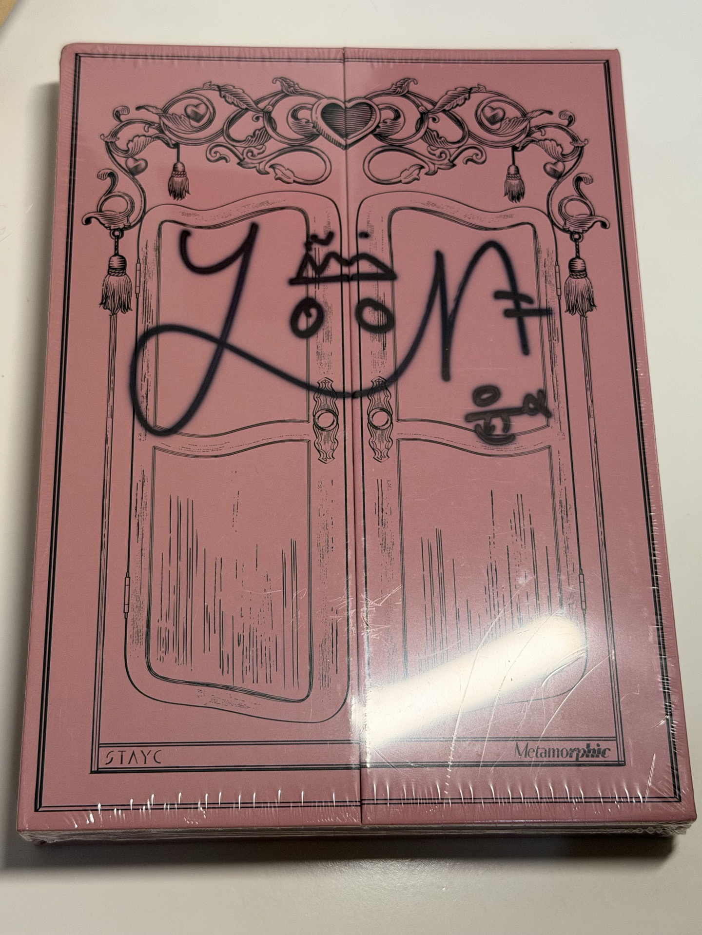 STAYC Yoon 沈姿潤 親簽未拆專 簽專