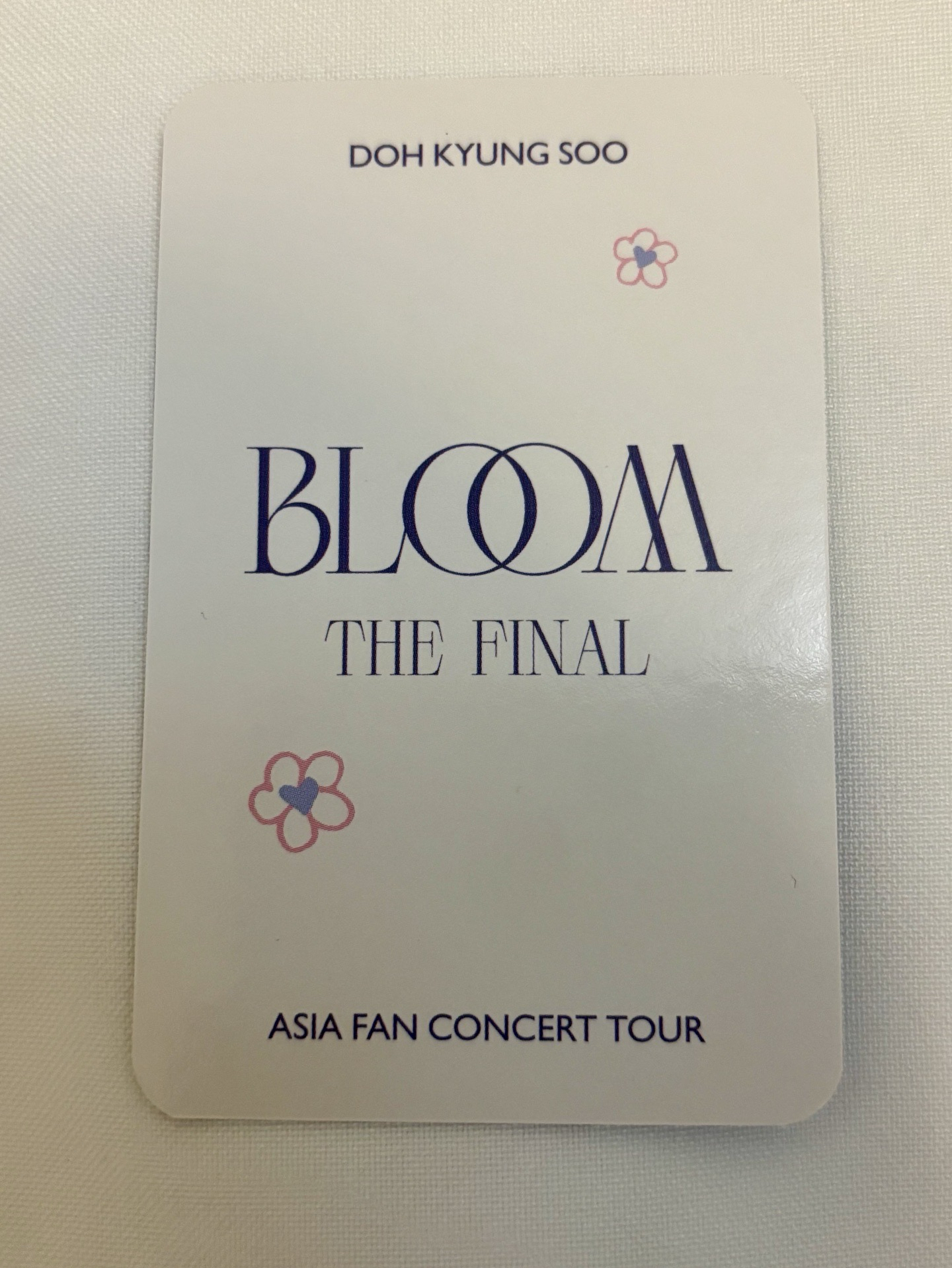 都敬秀（D.O.) BLOOM 安可 周邊卡