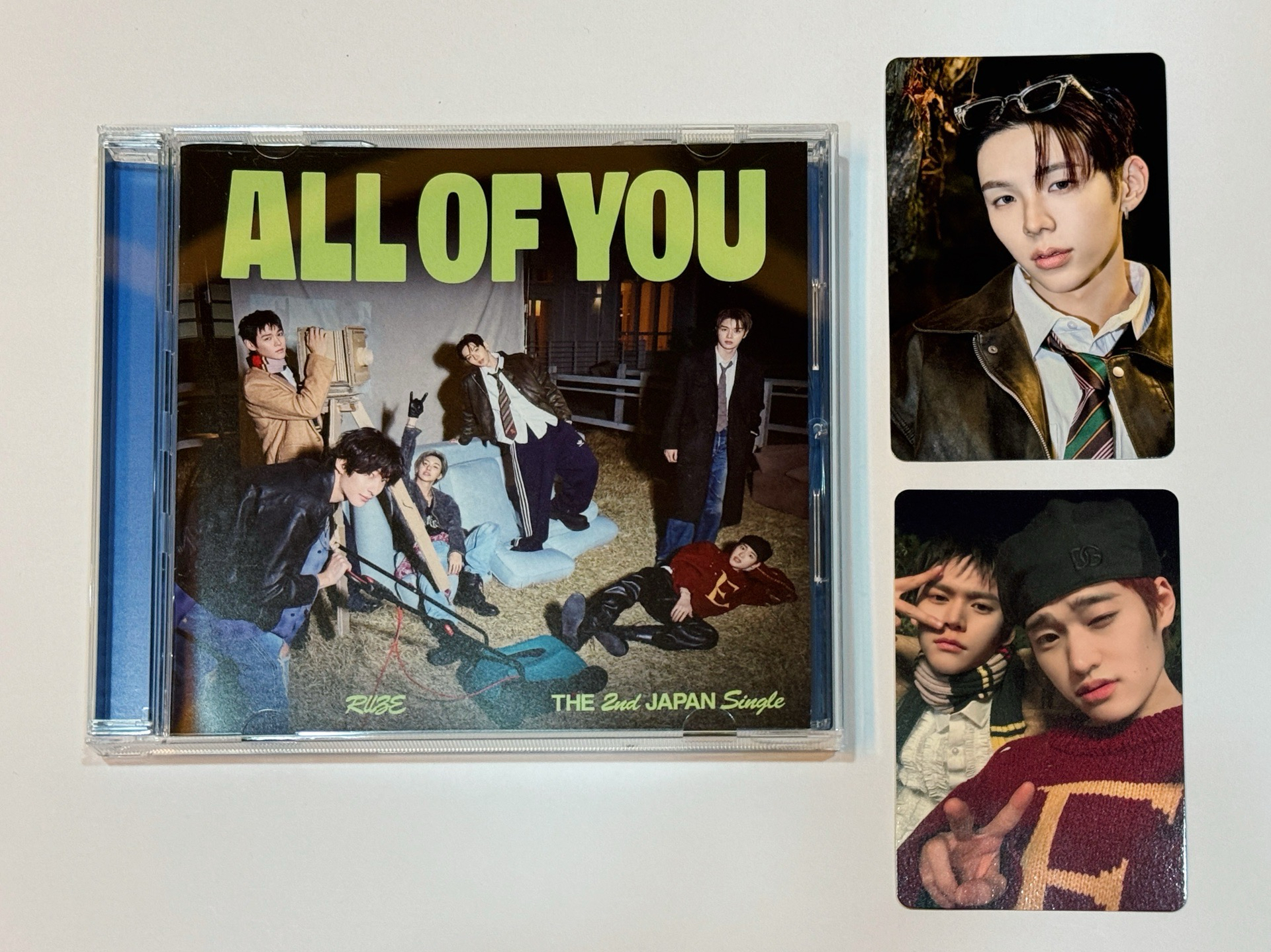 RIIZE｜日單 ALL OF YOU 通常盤（將太郎SHOTARO小卡+恩奭SOHEE雙人卡）
