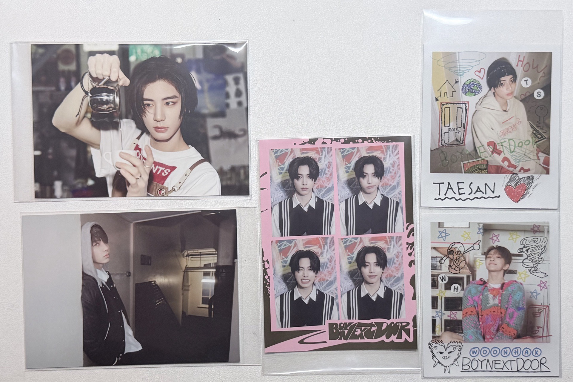 BND｜專輯內明信片 3456