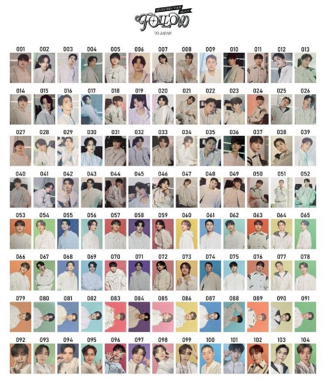 Follow again隨機卡 小八