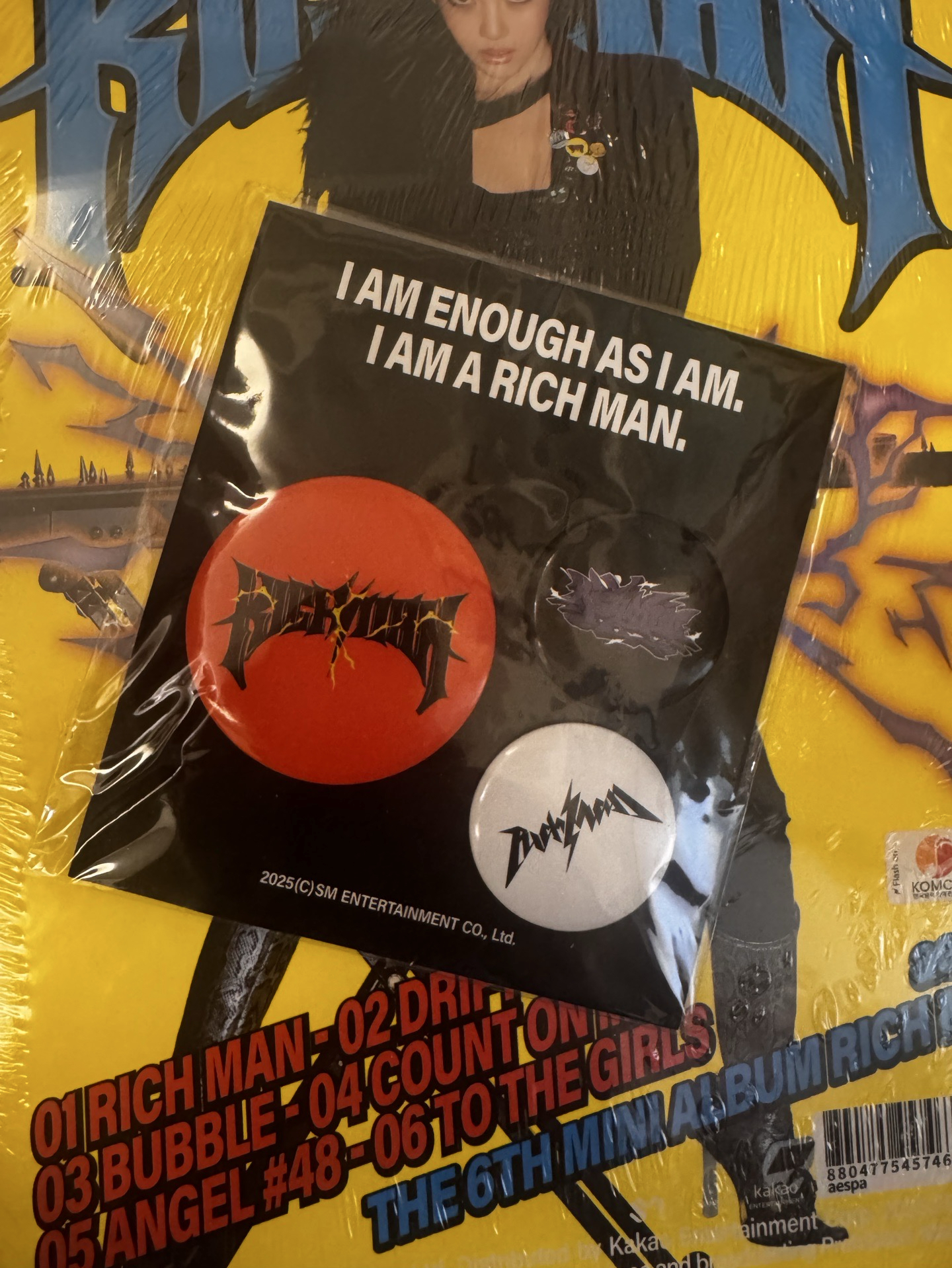 Rich man徽章組（無小卡）