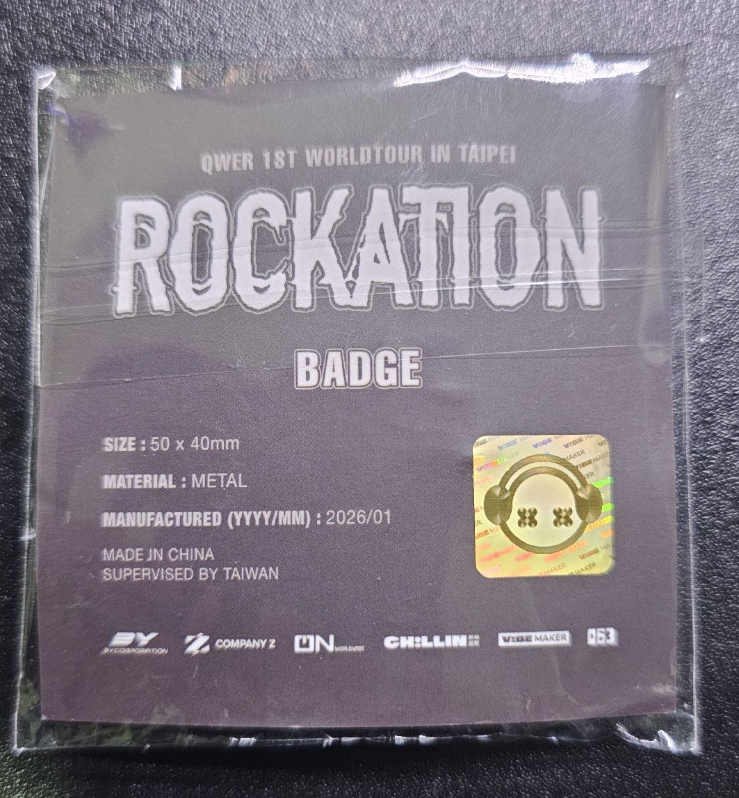 【QWER】 BADGE 金屬徽章