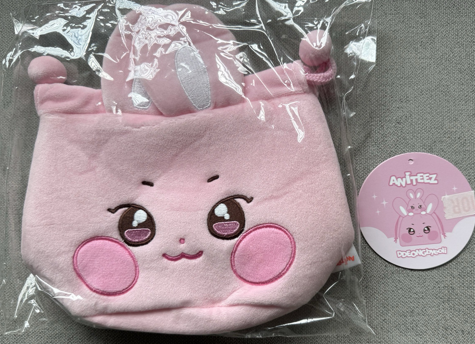 aniteez ice city 咚星大臉收納袋