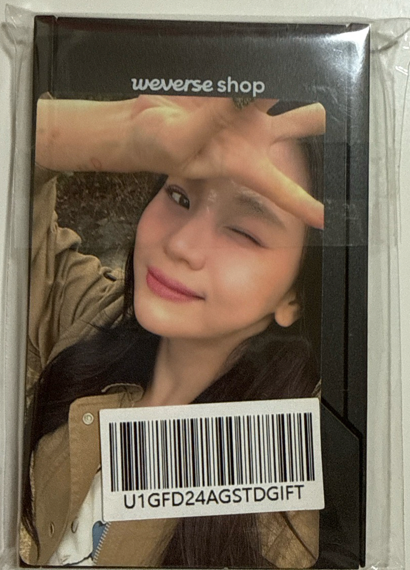 GFRIEND 10週年回歸 特典/台北入場卡