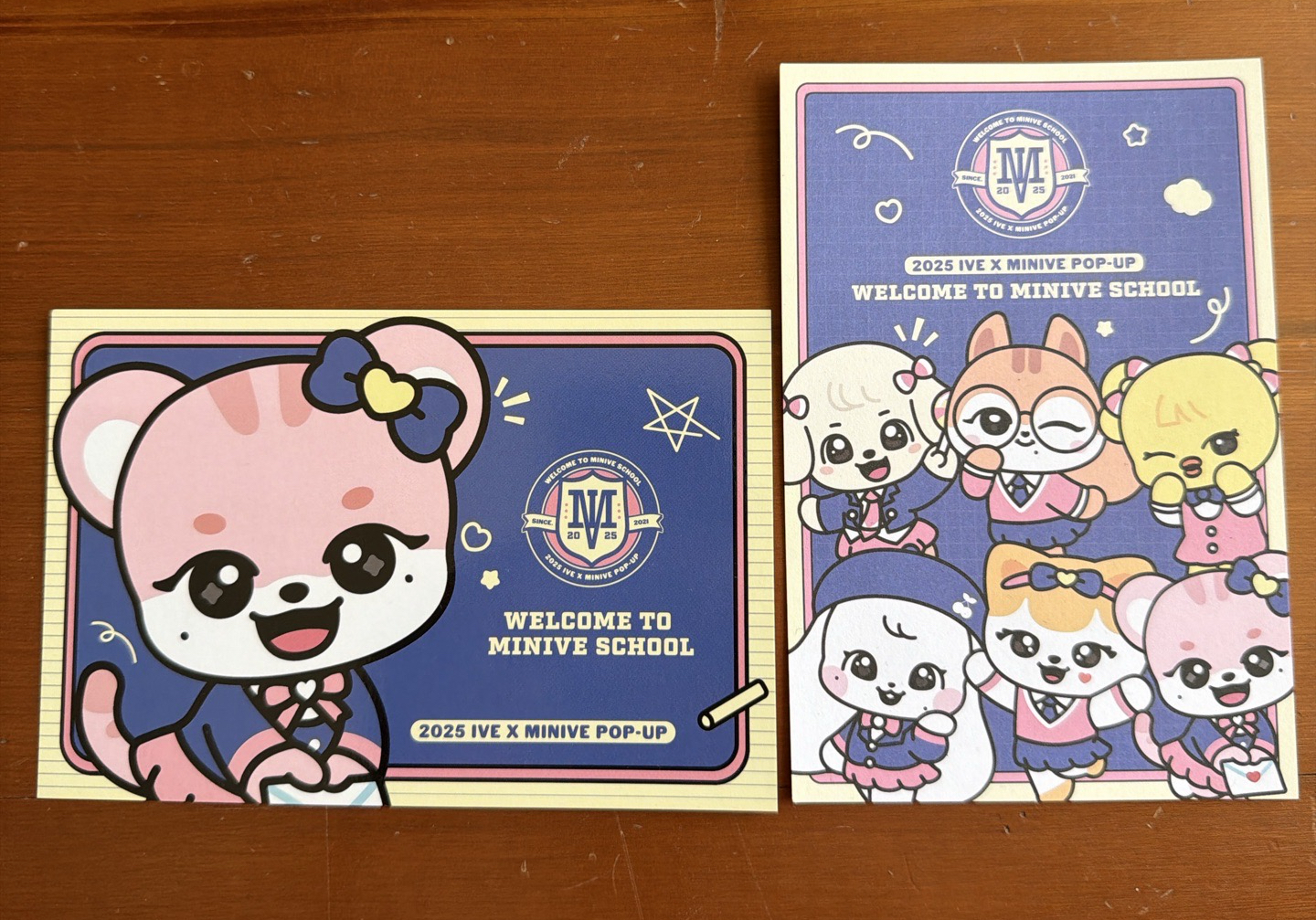 IVE School 李瑞明信片