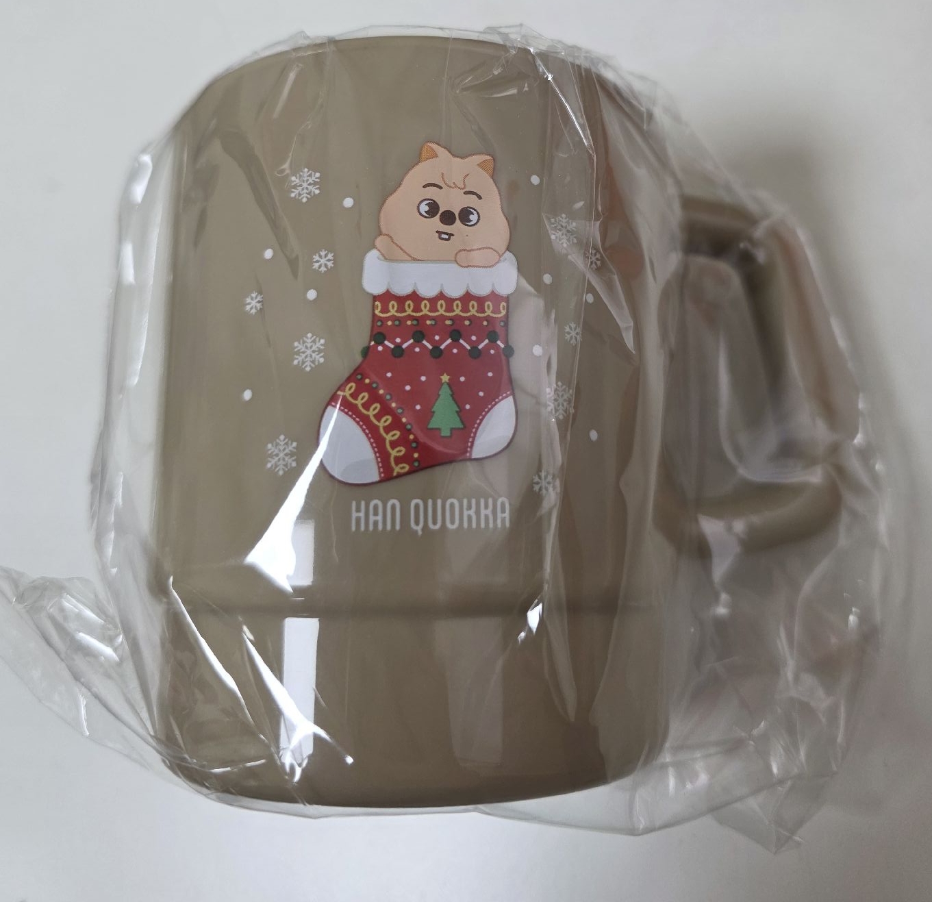 Stray Kids 塑膠馬克杯 23年XMAS HANQUOKKA