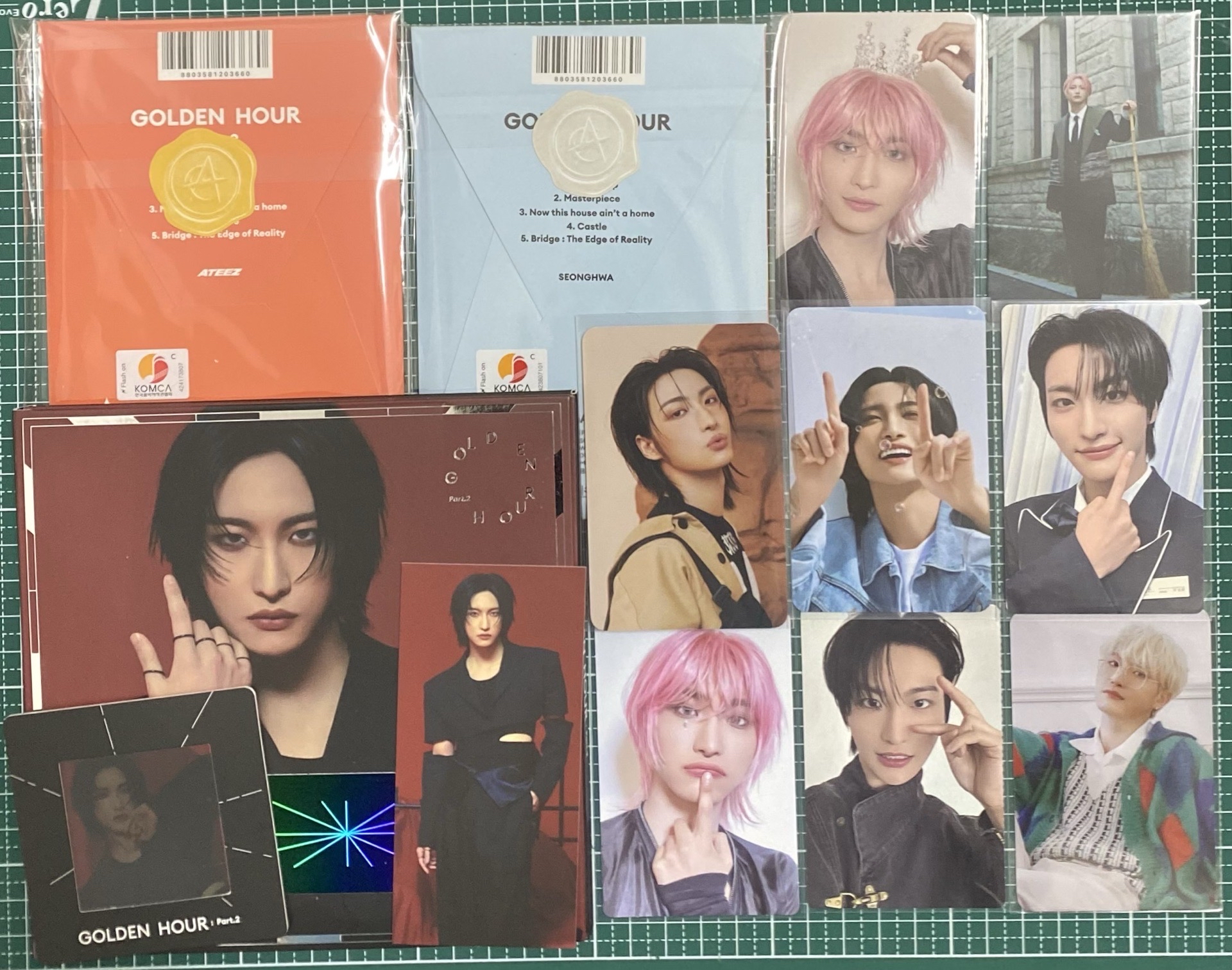 ATEEZ 星化小盤 單封 POCA 未拆