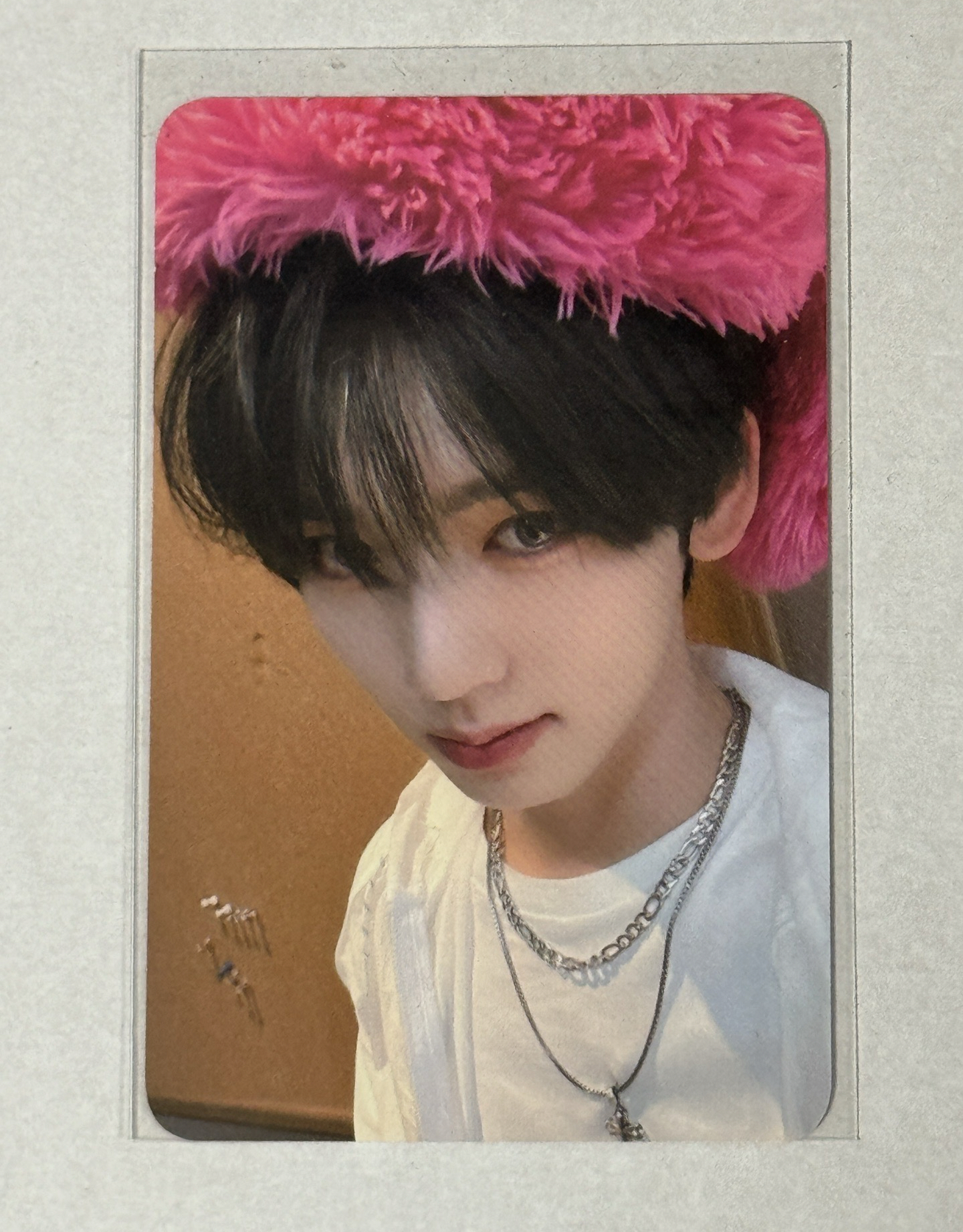 迷三K4幸運卡粉帽辰