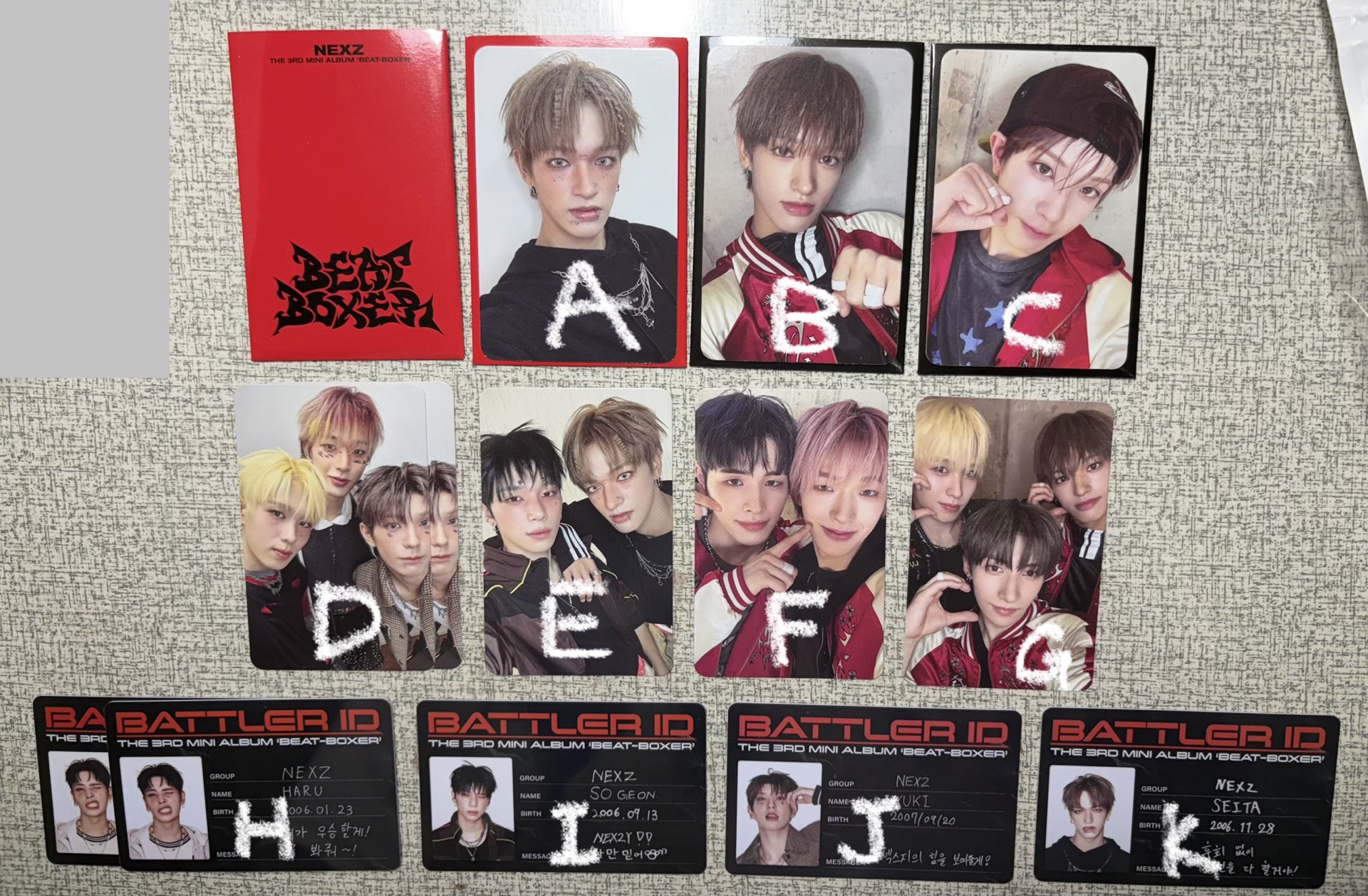 beat-boxer專卡&空專&娃專固卡