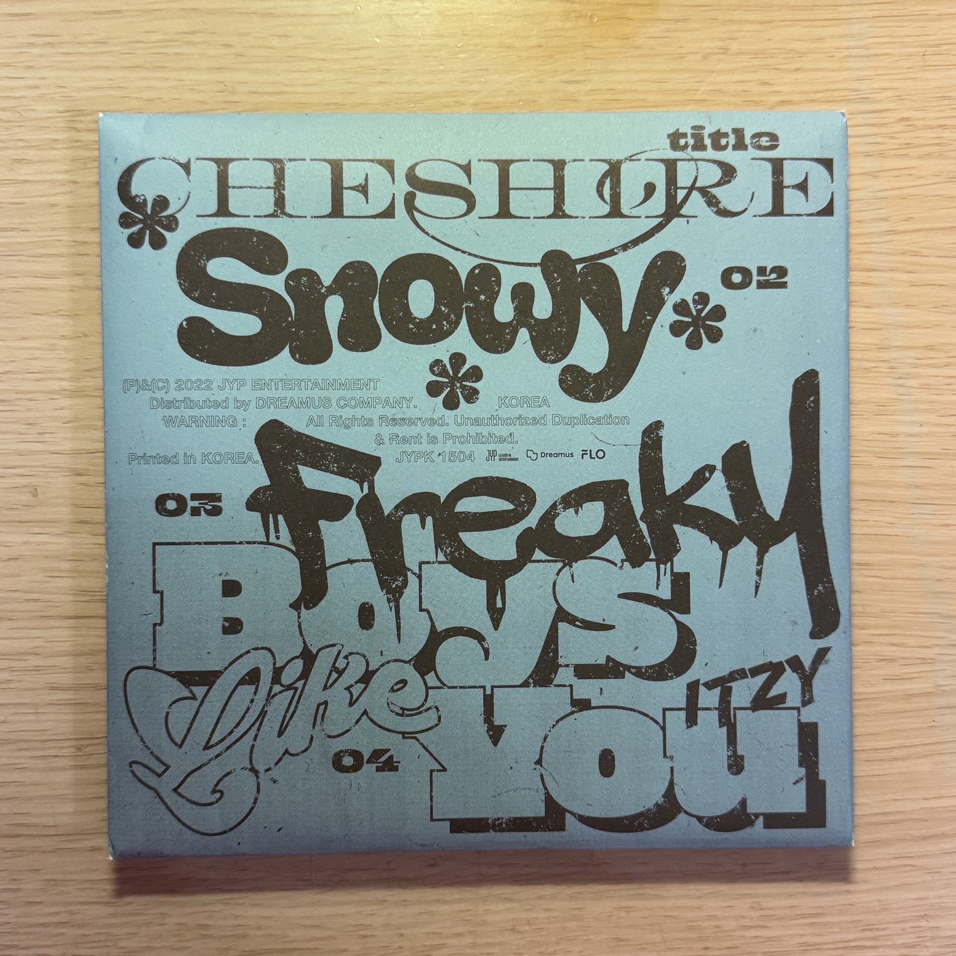 ITZY Cheshire 空專