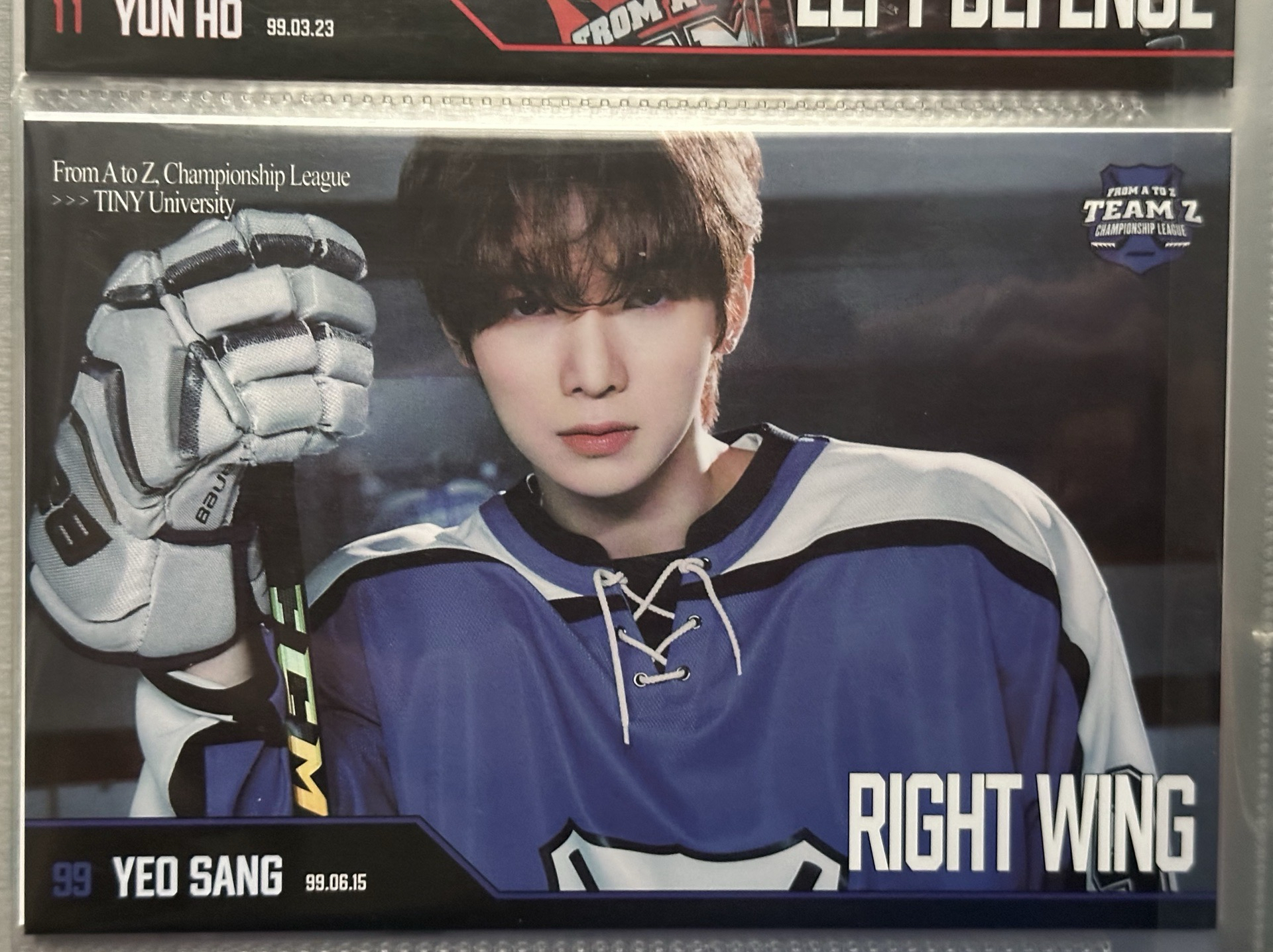 會員禮冰上曲棍球明信片套出