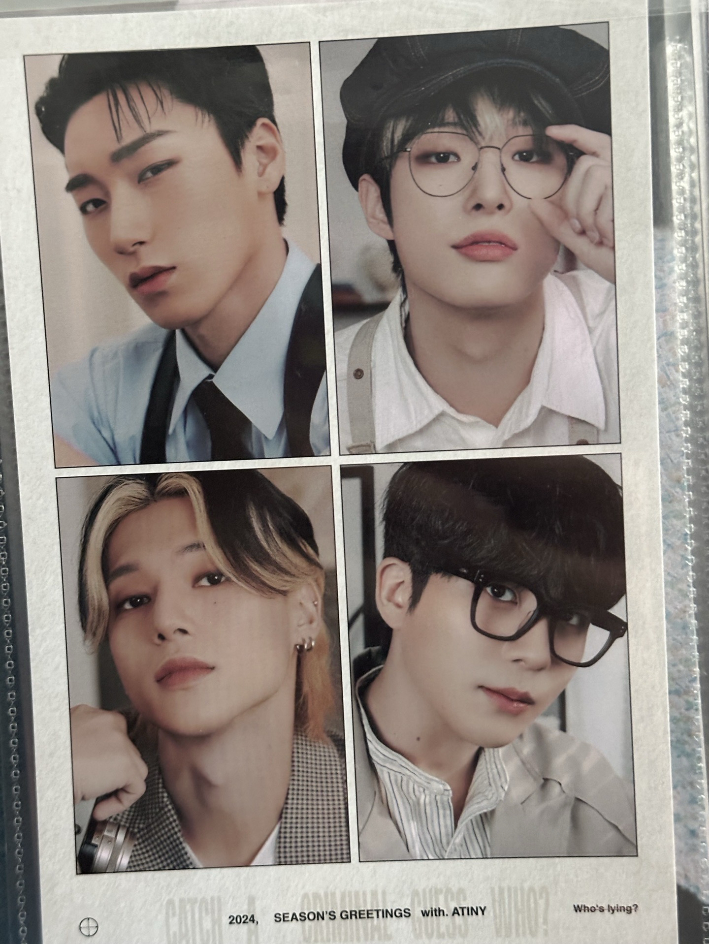 年曆四格（備注需要之商品