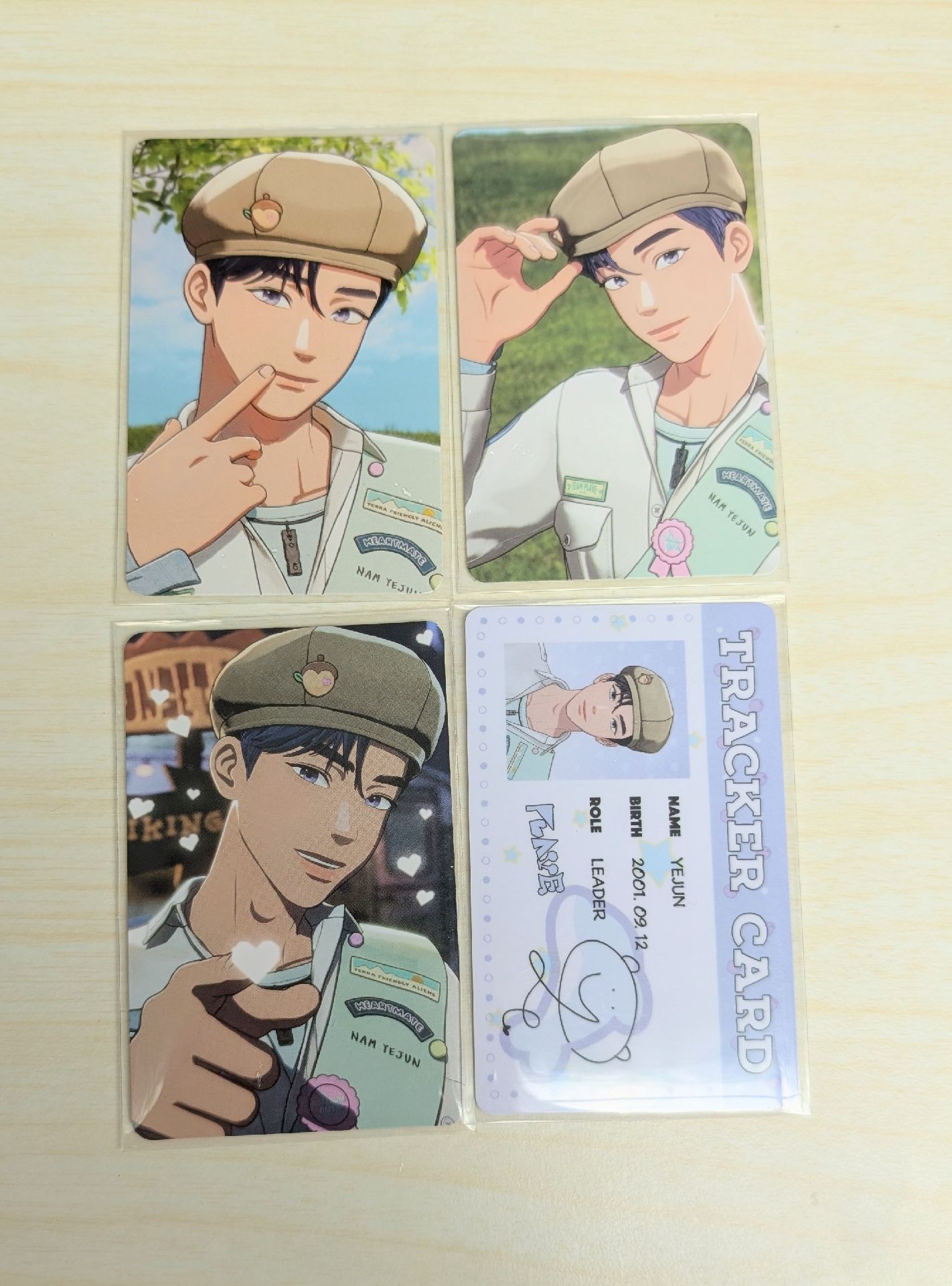 Plave 藝俊年曆小卡組