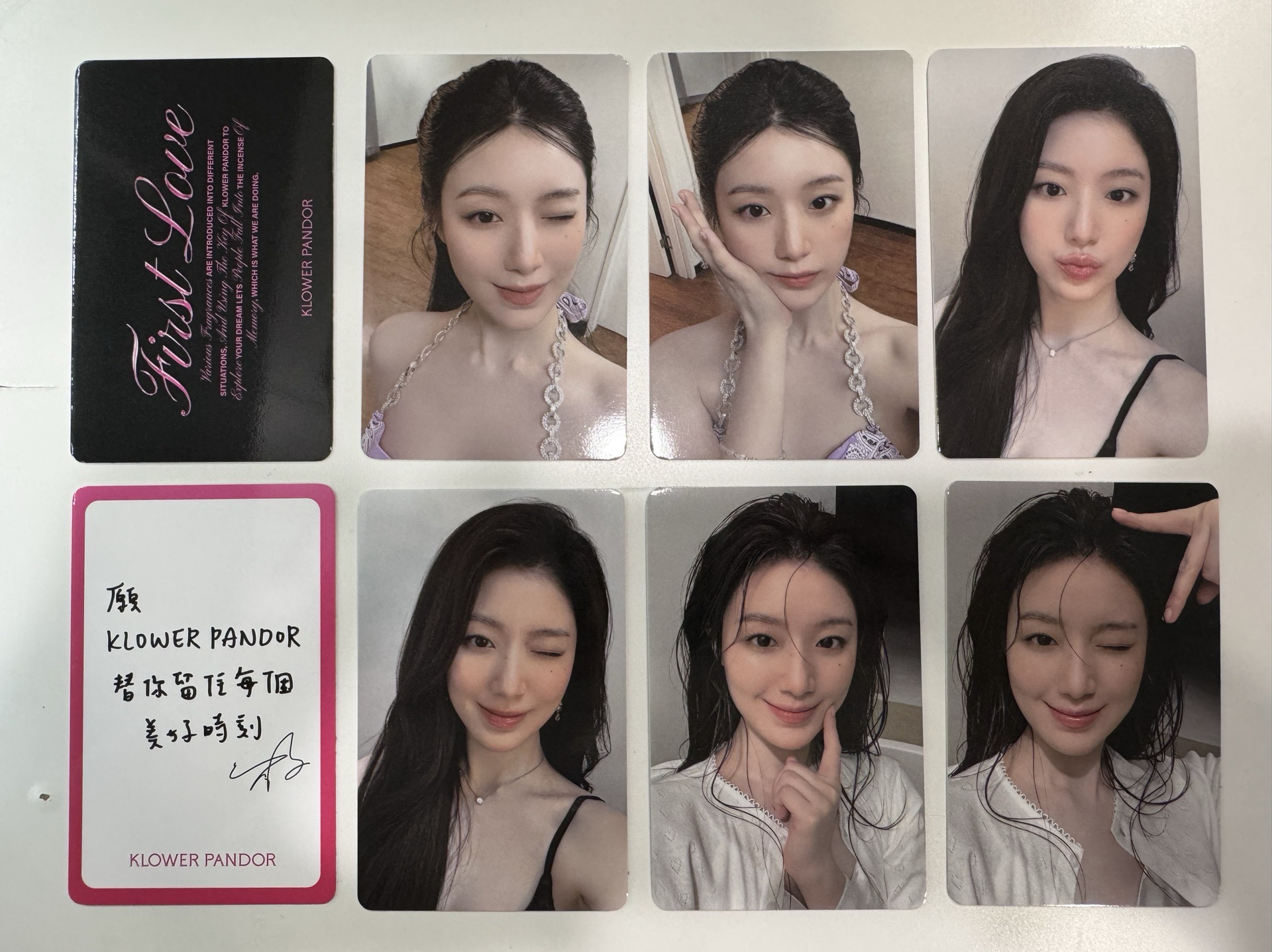 KP香水代言卡/套