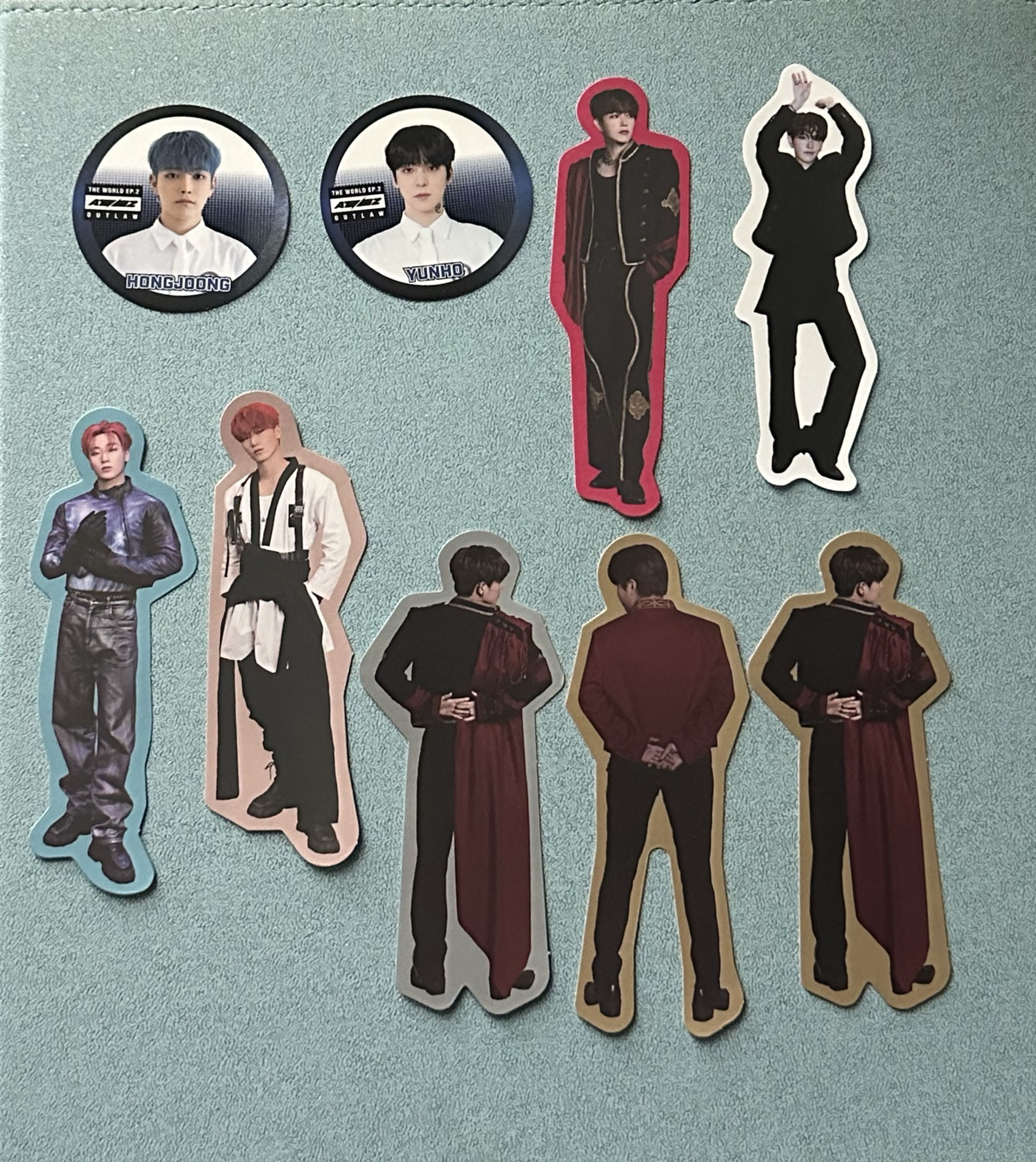 貼紙、書籤（一個2塊，私訊備注需要之商品）