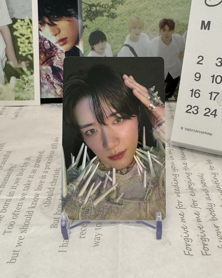 TXT 崔杋圭 正四 日咖 單封 特典卡 together