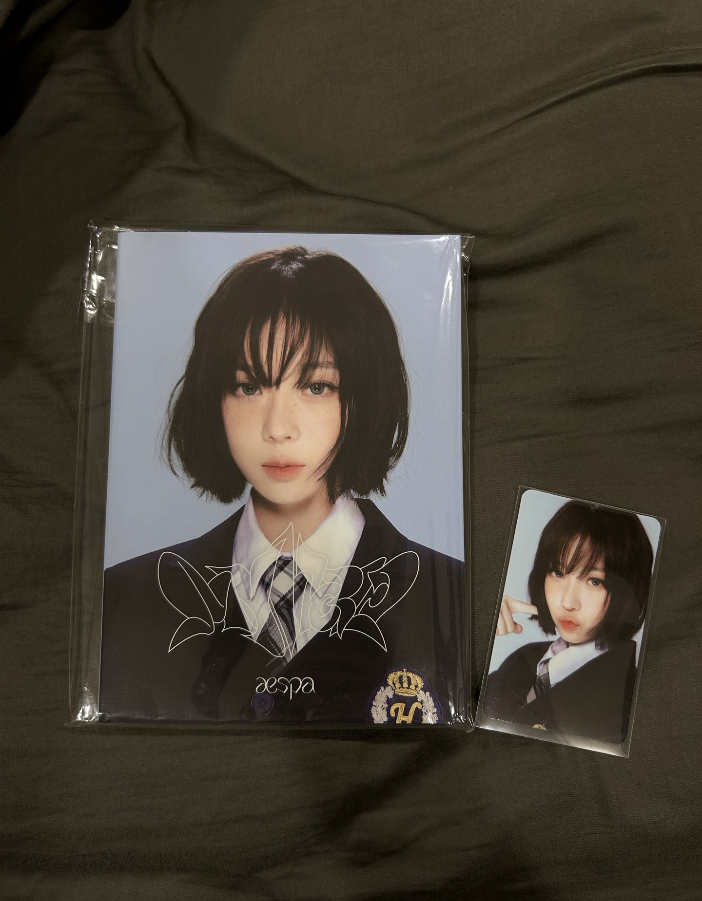 aespa my world明信片組冬