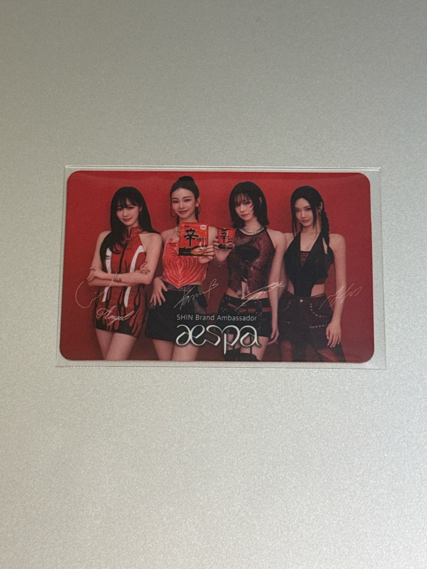 代言卡 辛拉麵團卡