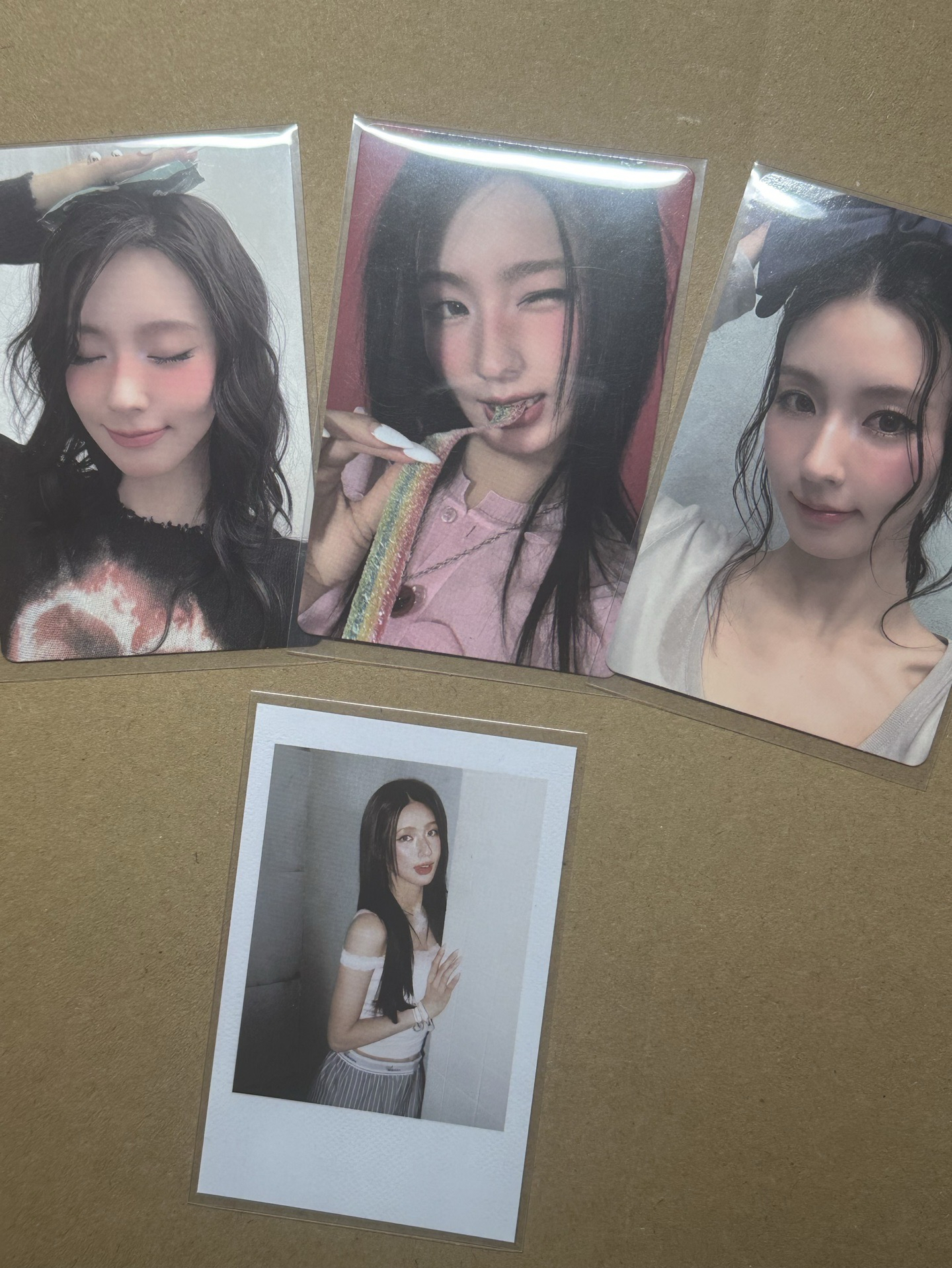 薇娟白版專卡（4張一起）