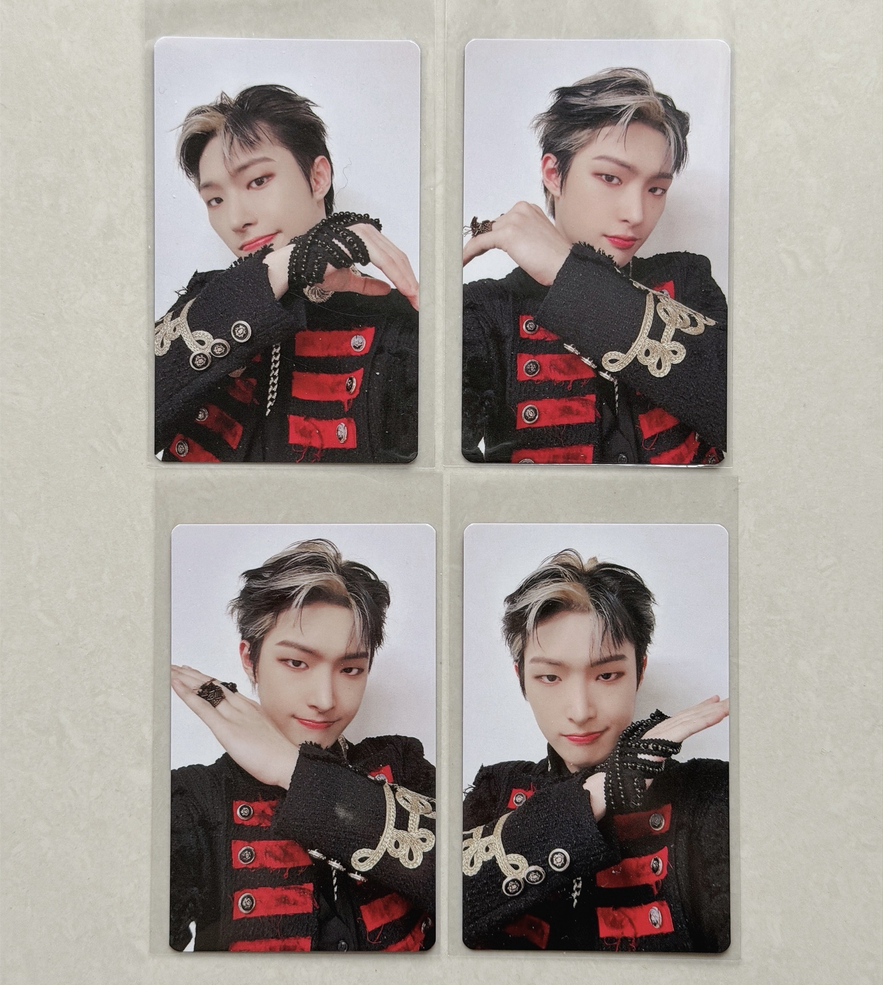 ATEEZ 日本 四格愛心卡 旼琦 THE WORLD EP.FIN : WILL