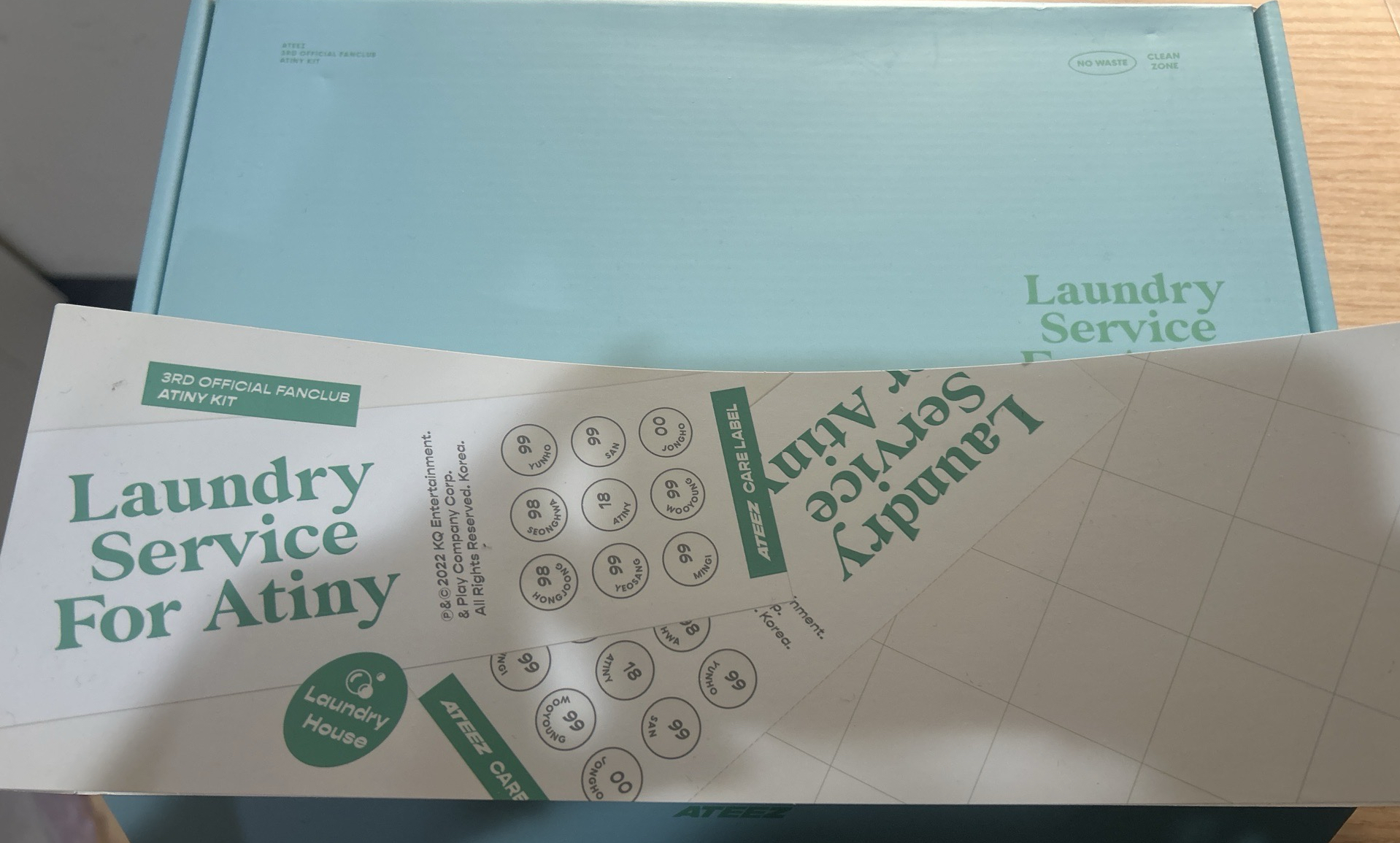 ATEEZ 3期會員禮（含續會禮）