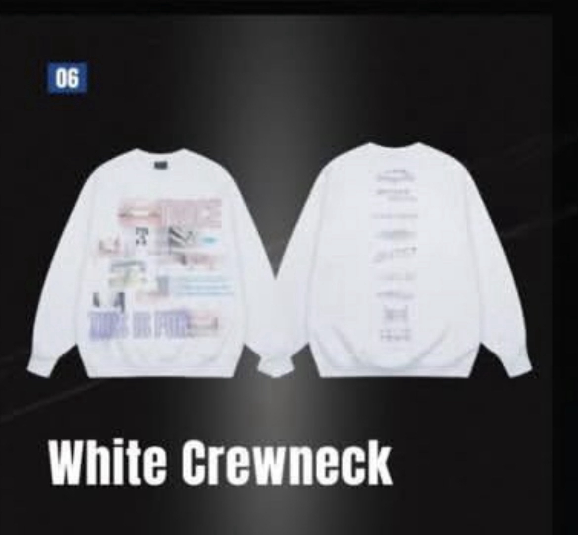 TWICE 北美場場週 大學T  M號