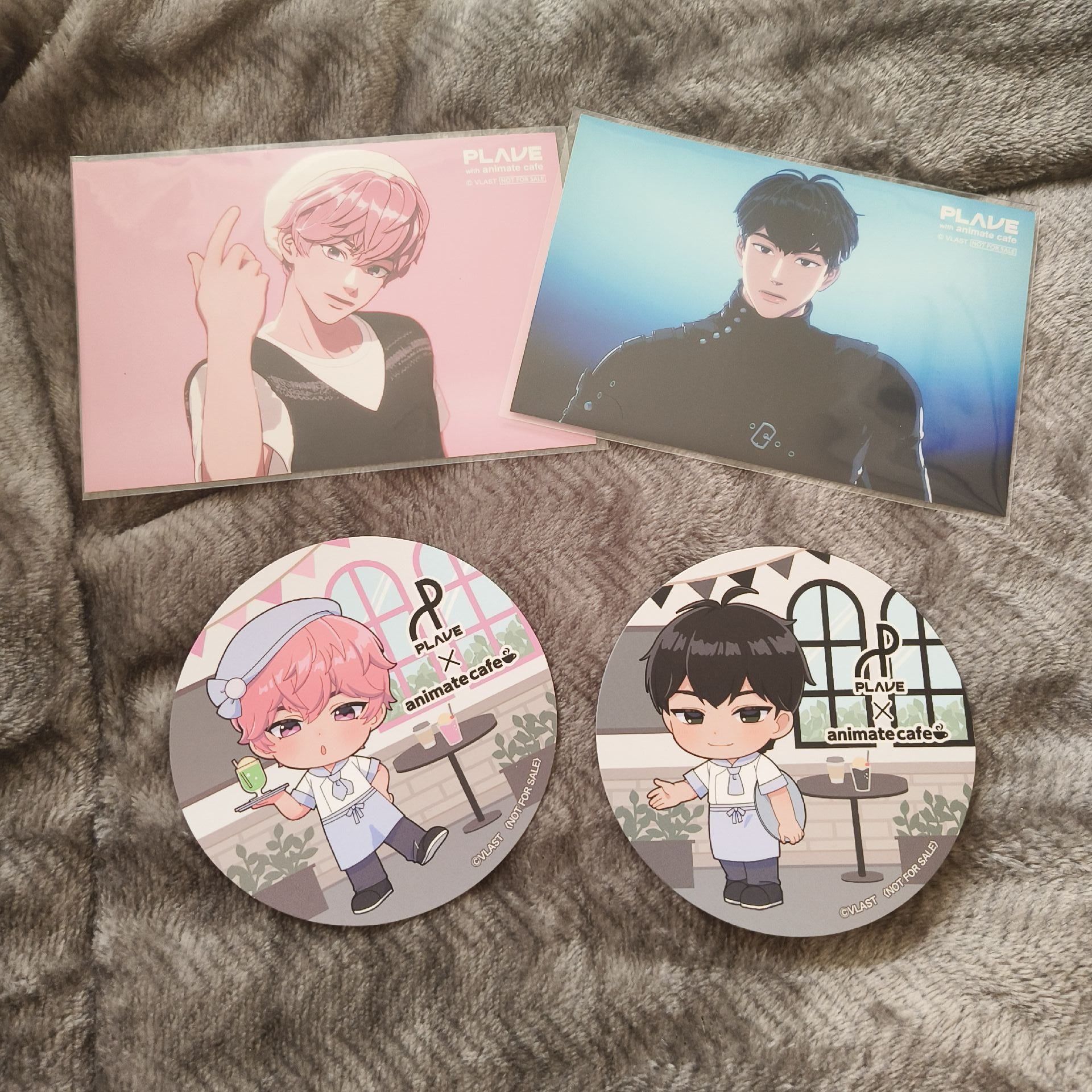 安利美特 animate cafe plave 相卡 團卡 絕版滿額相片 紙杯墊 壓克力 麻將