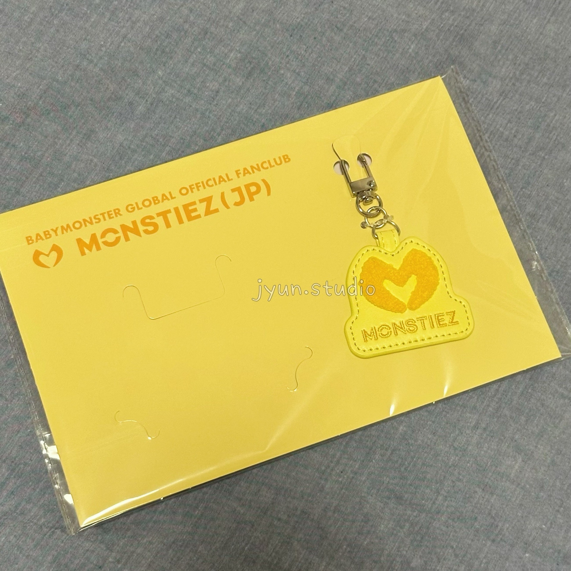 日本FC會員禮 MONSTIEZ 2.0吊飾