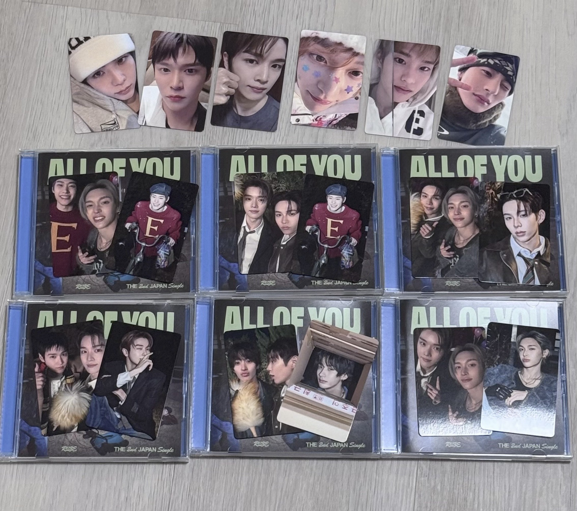 RIIZE all of you 東蛋會場特典 雙人卡