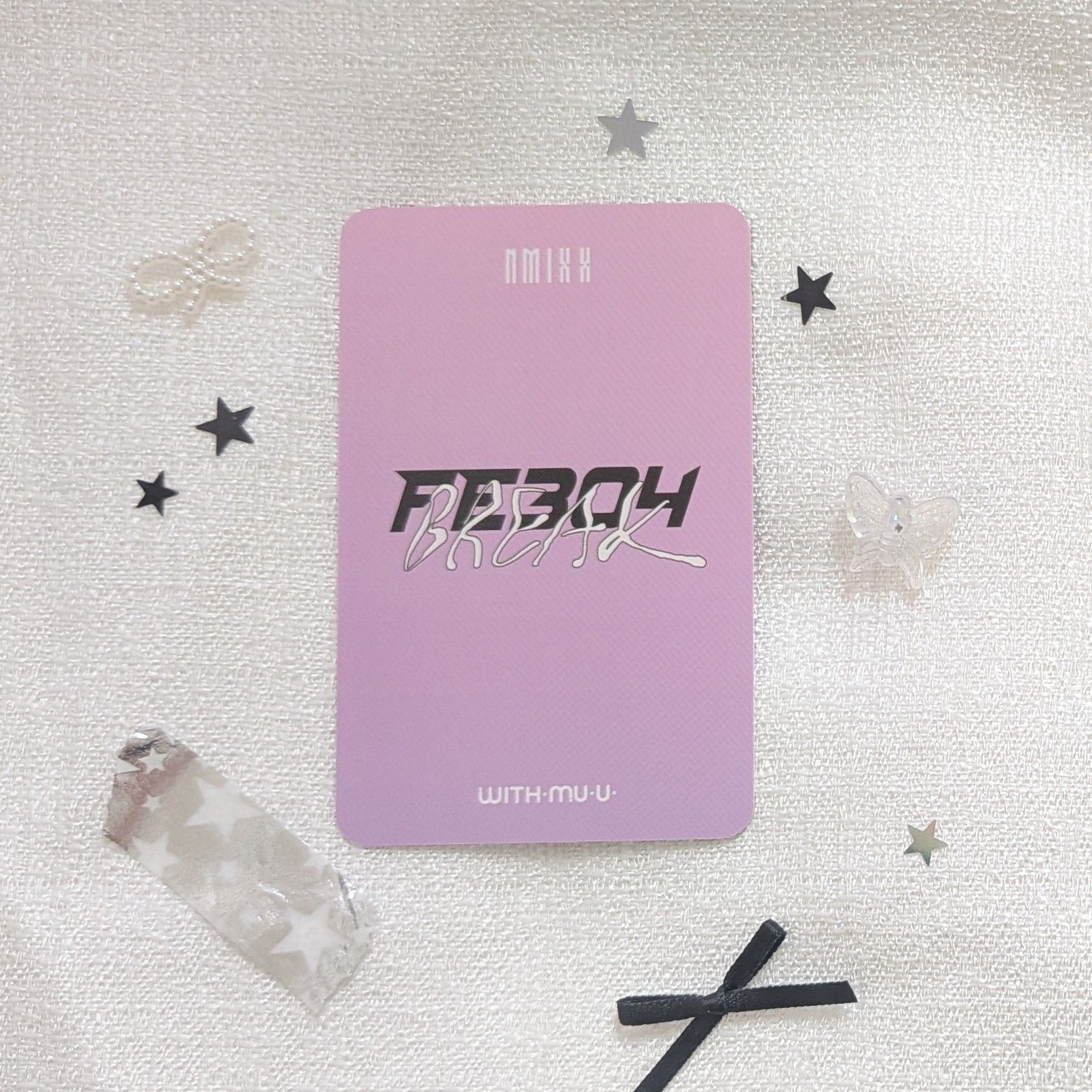 ⚫ BREAK wm幸運卡（B ver.）裴