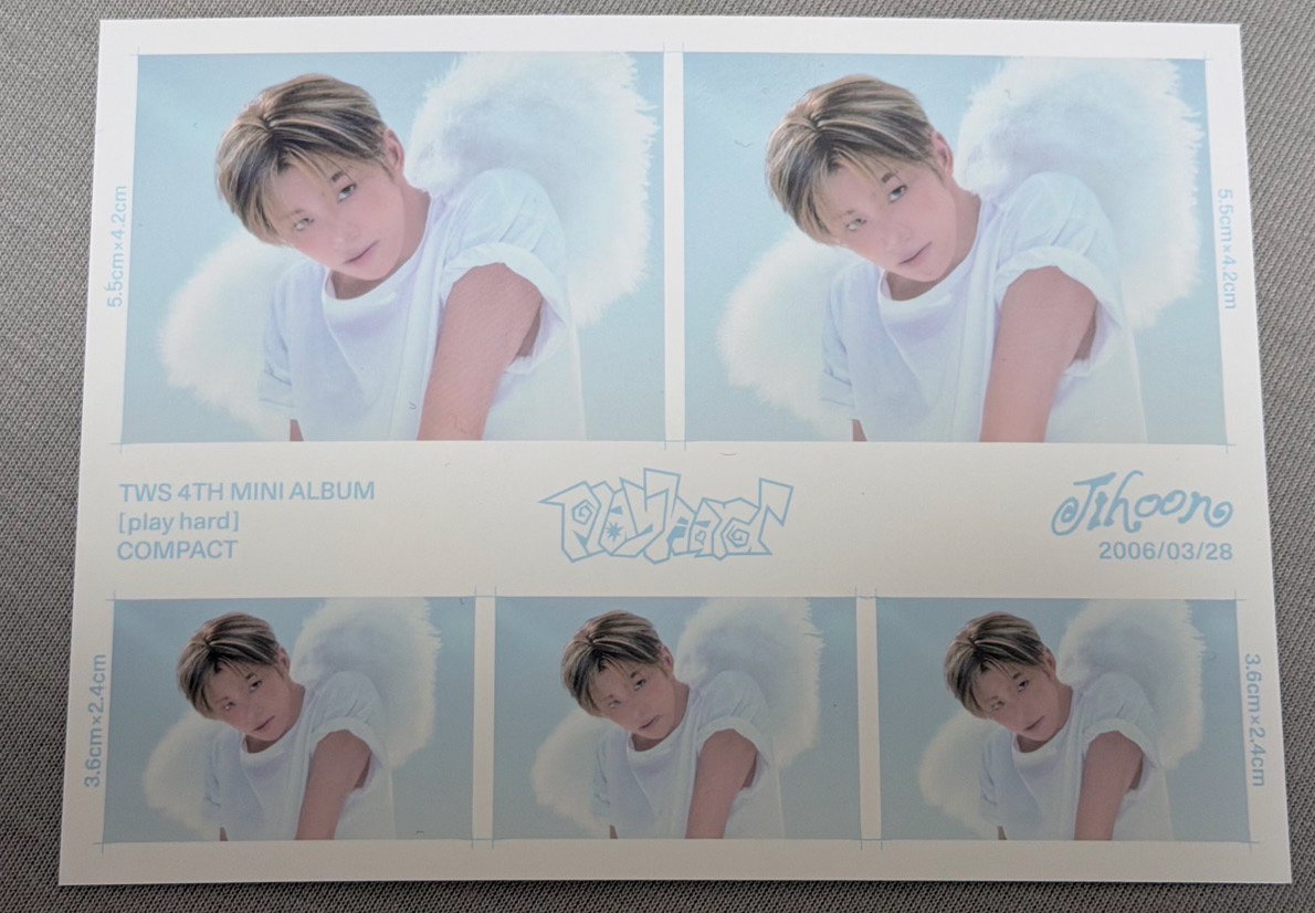 TWS迷你四輯單封-韓志薰明信片