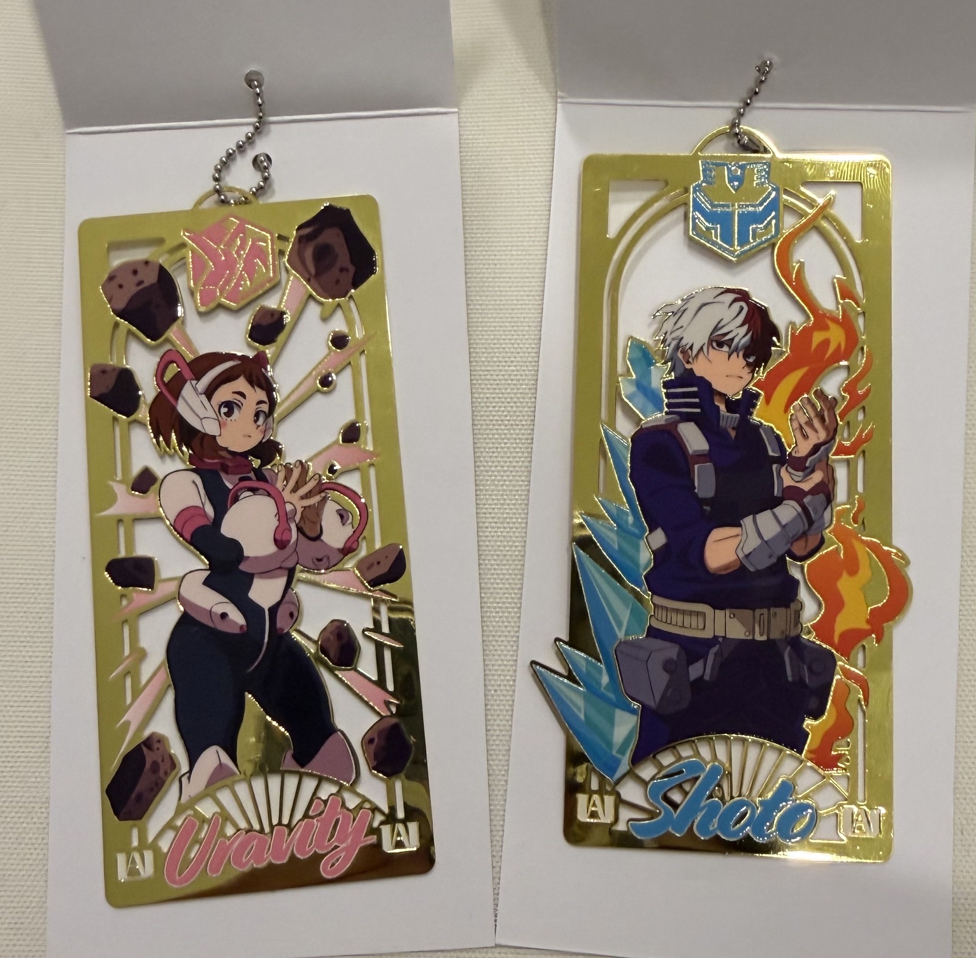 轟+麗日 金屬書籤