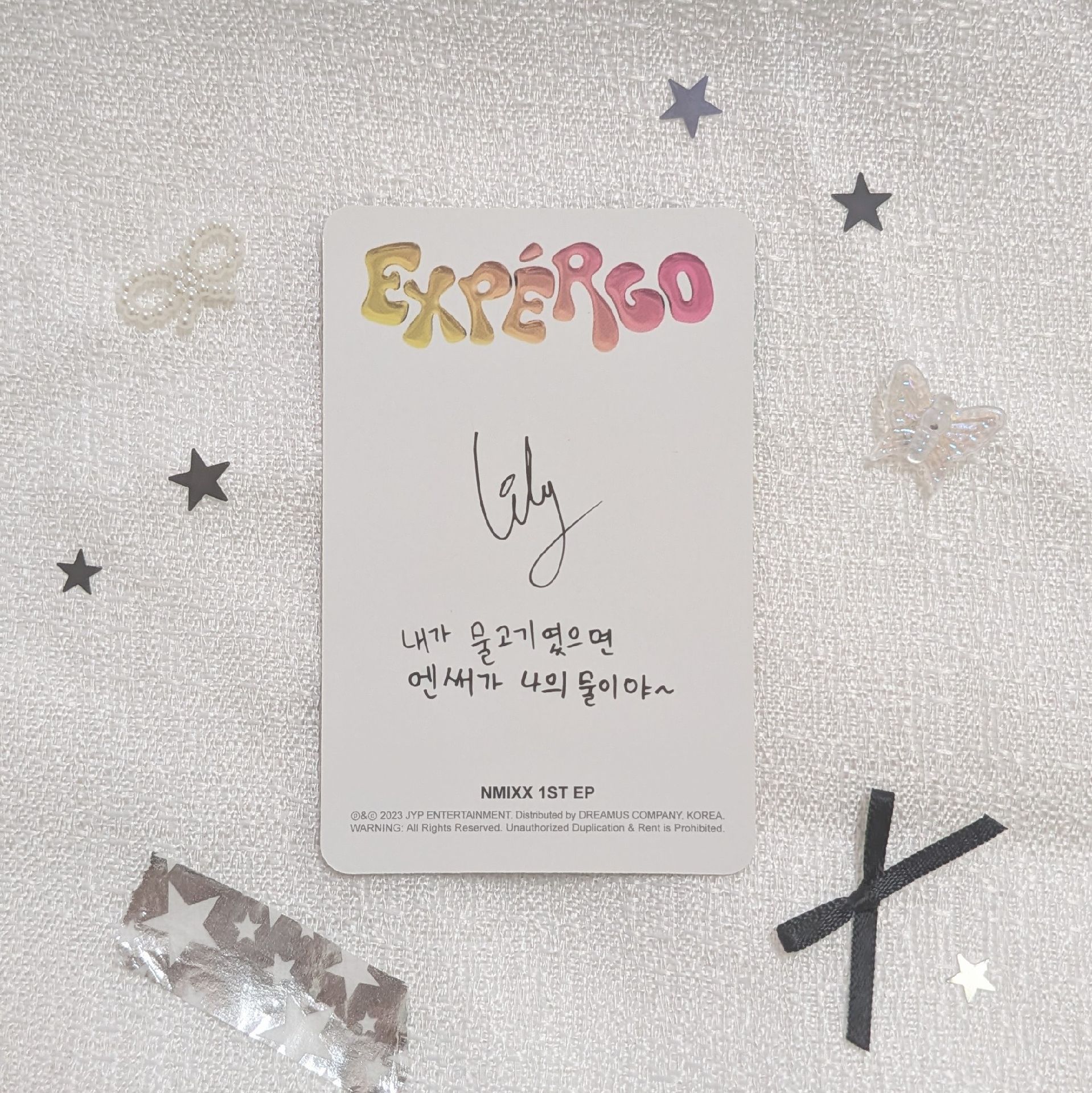 ⚫ expérgo 普版專卡(B ver.) 莉