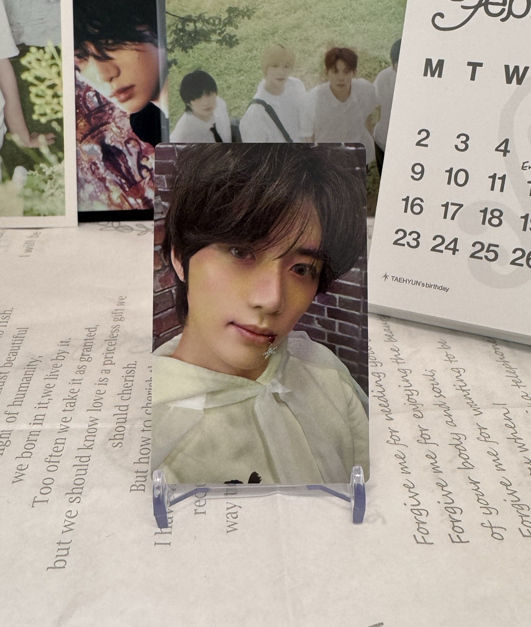 TXT 崔杋圭 日專 誓い CHIKAI 單封 專卡