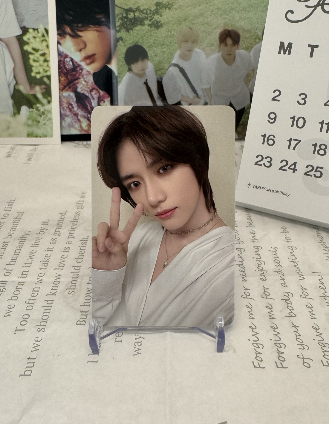 TXT 崔杋圭 迷六 dmm3.0 簽售卡