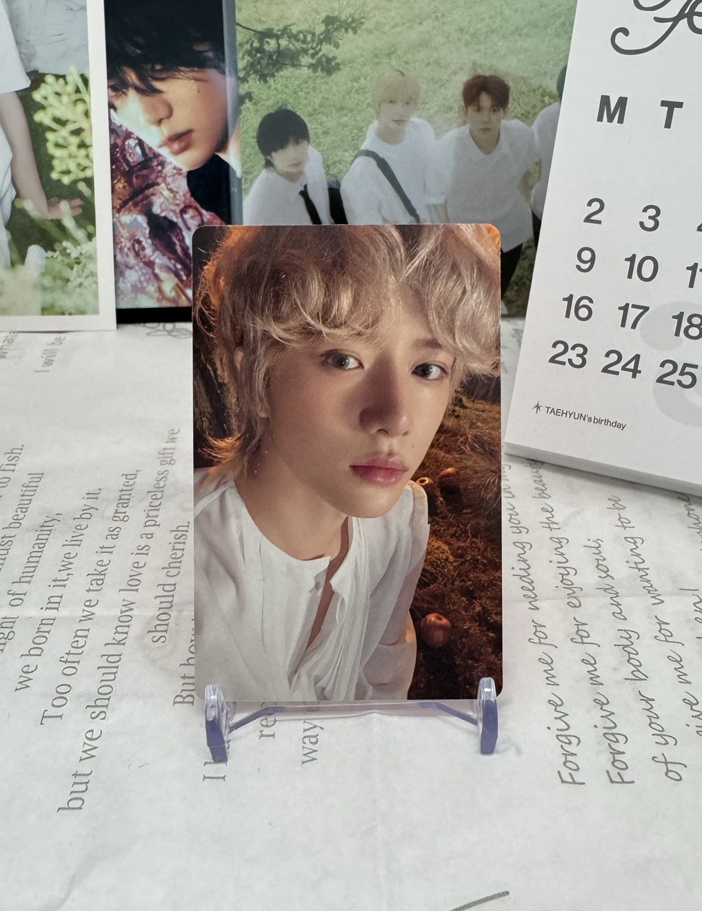 TXT 崔杋圭 迷六 單封 專卡 金髮圭 小王子